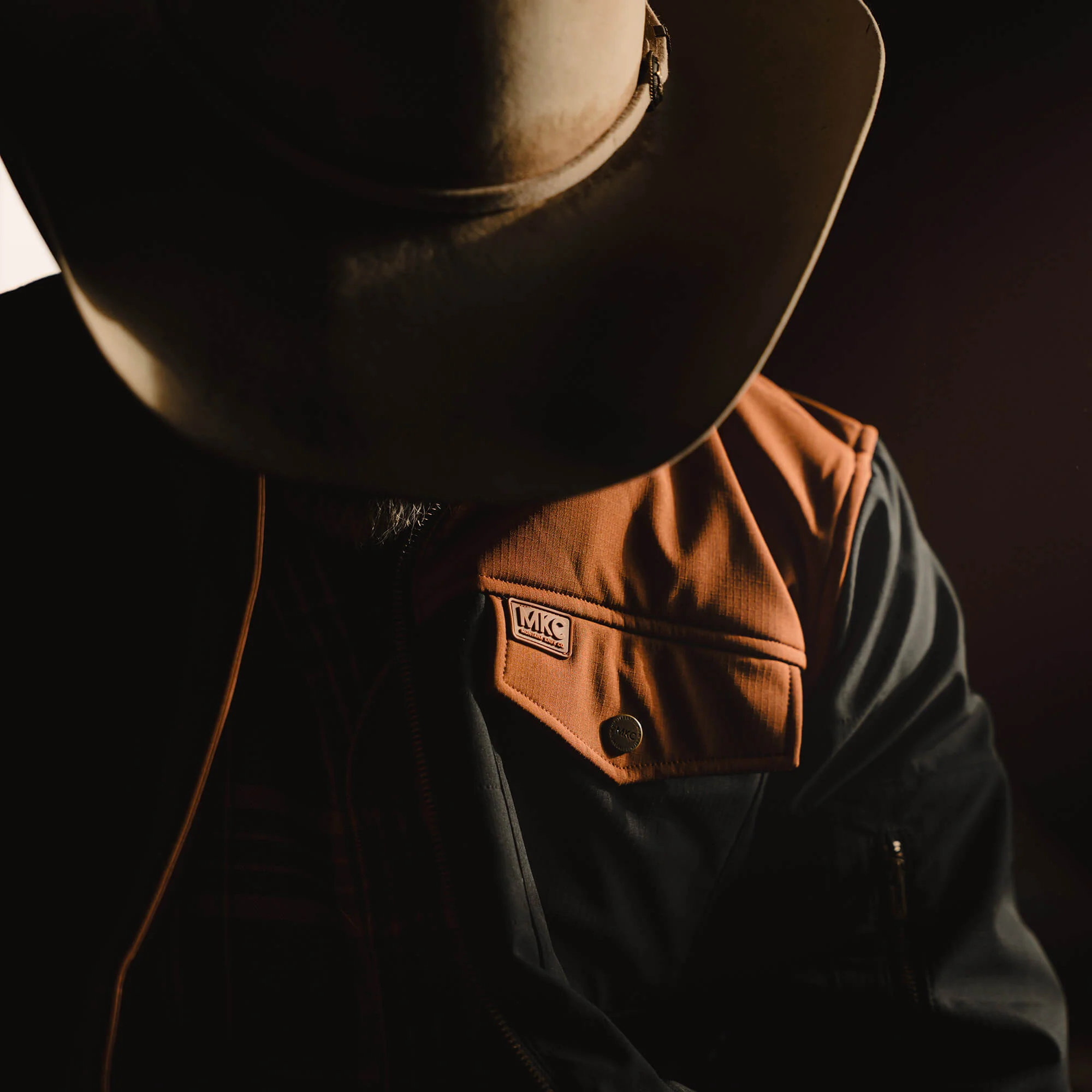 AUGUSTA JACKET - BLACK/COYOTE - Image 9