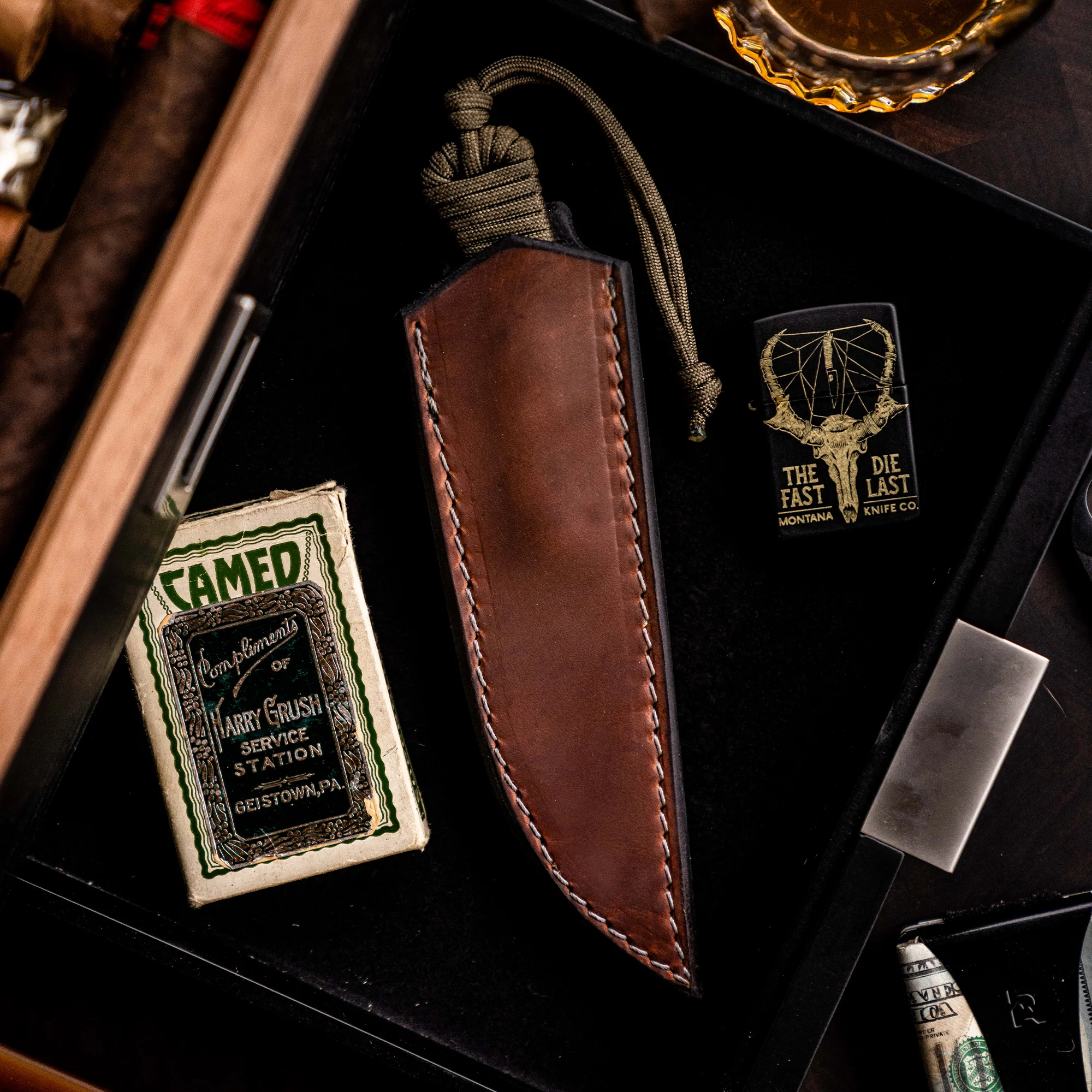 SPEEDGOAT 2.0 LEATHER SHEATH - VERTICAL BELT CARRY - Image 6