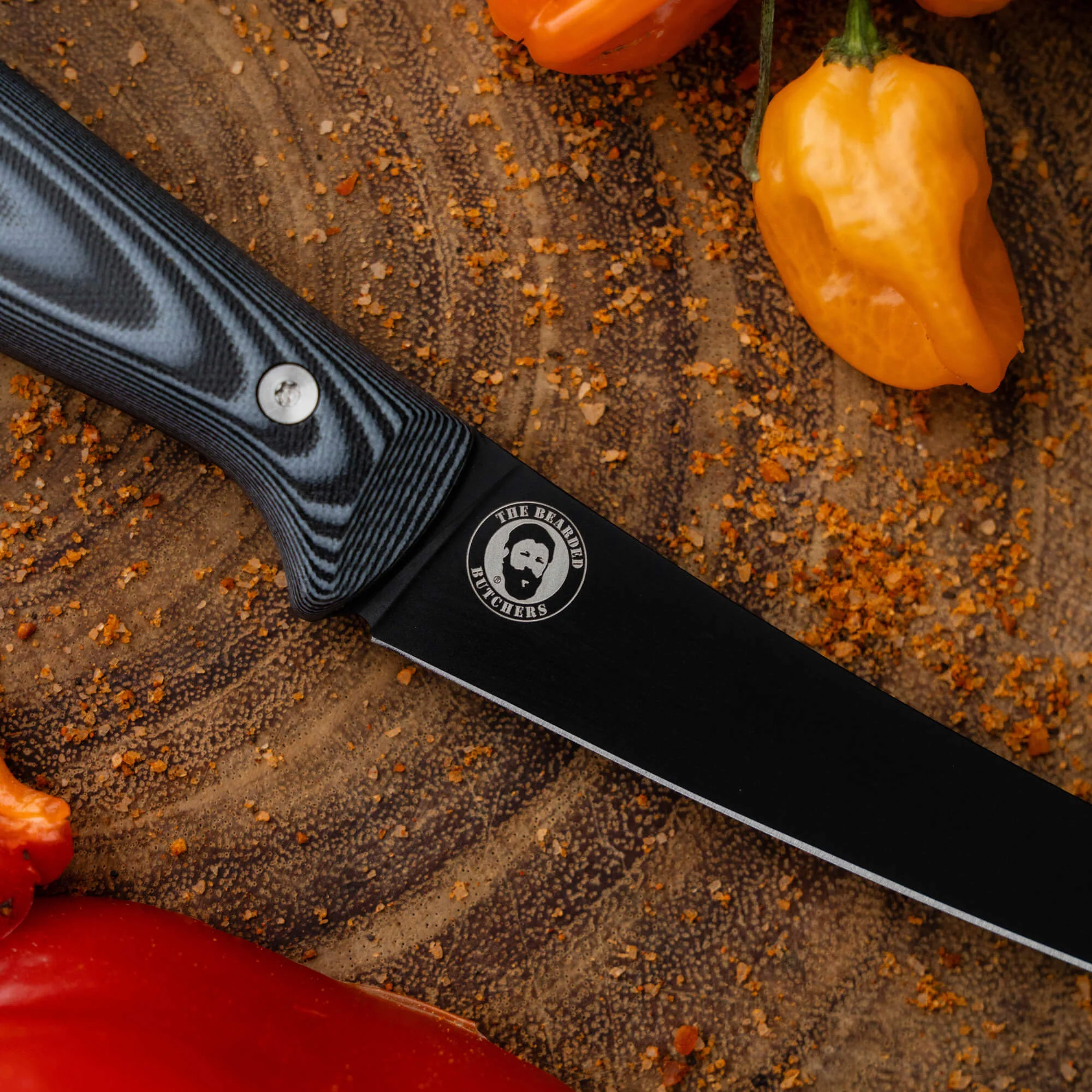 BONING BUTCHER KNIFE - BEARDED BUTCHERS EDITION - GREY/BLACK - Image 21