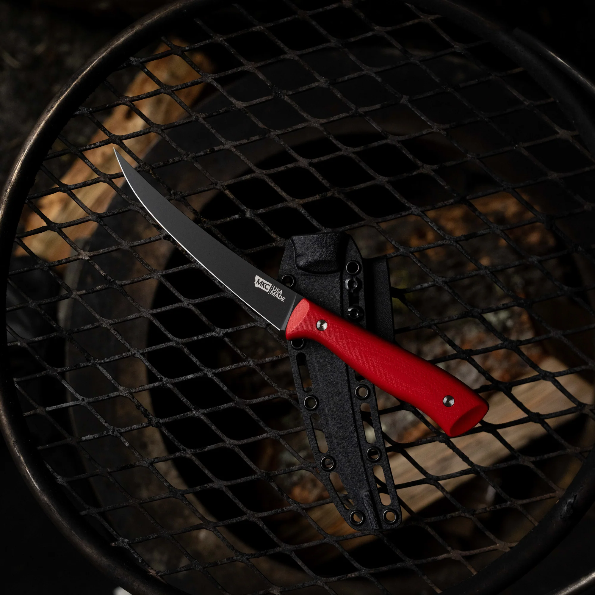 BONING BUTCHER KNIFE - PVD - RED - Image 8