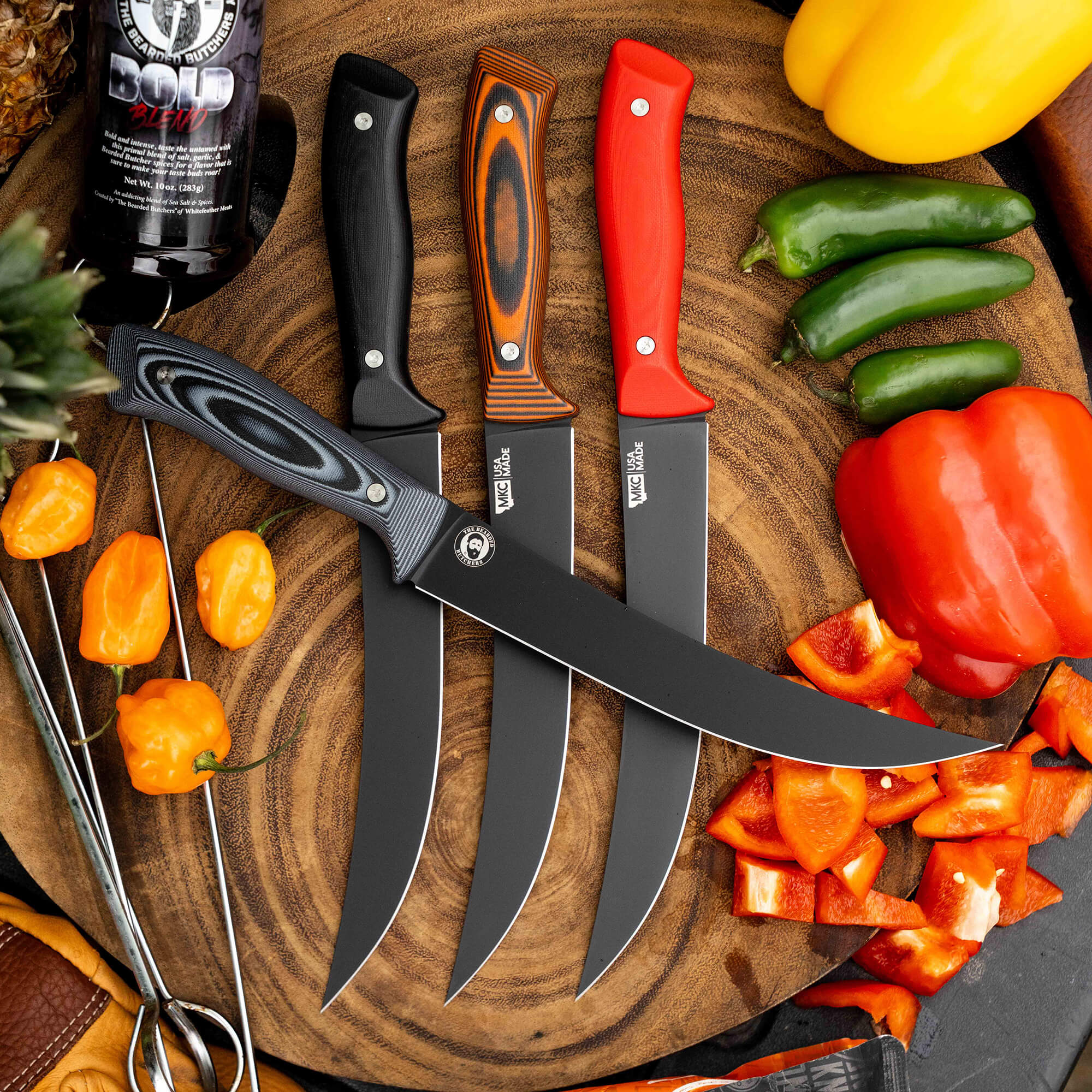 BREAKING BUTCHER KNIFE - BEARDED BUTCHERS EDITION - PVD - GREY/BLACK - Image 20