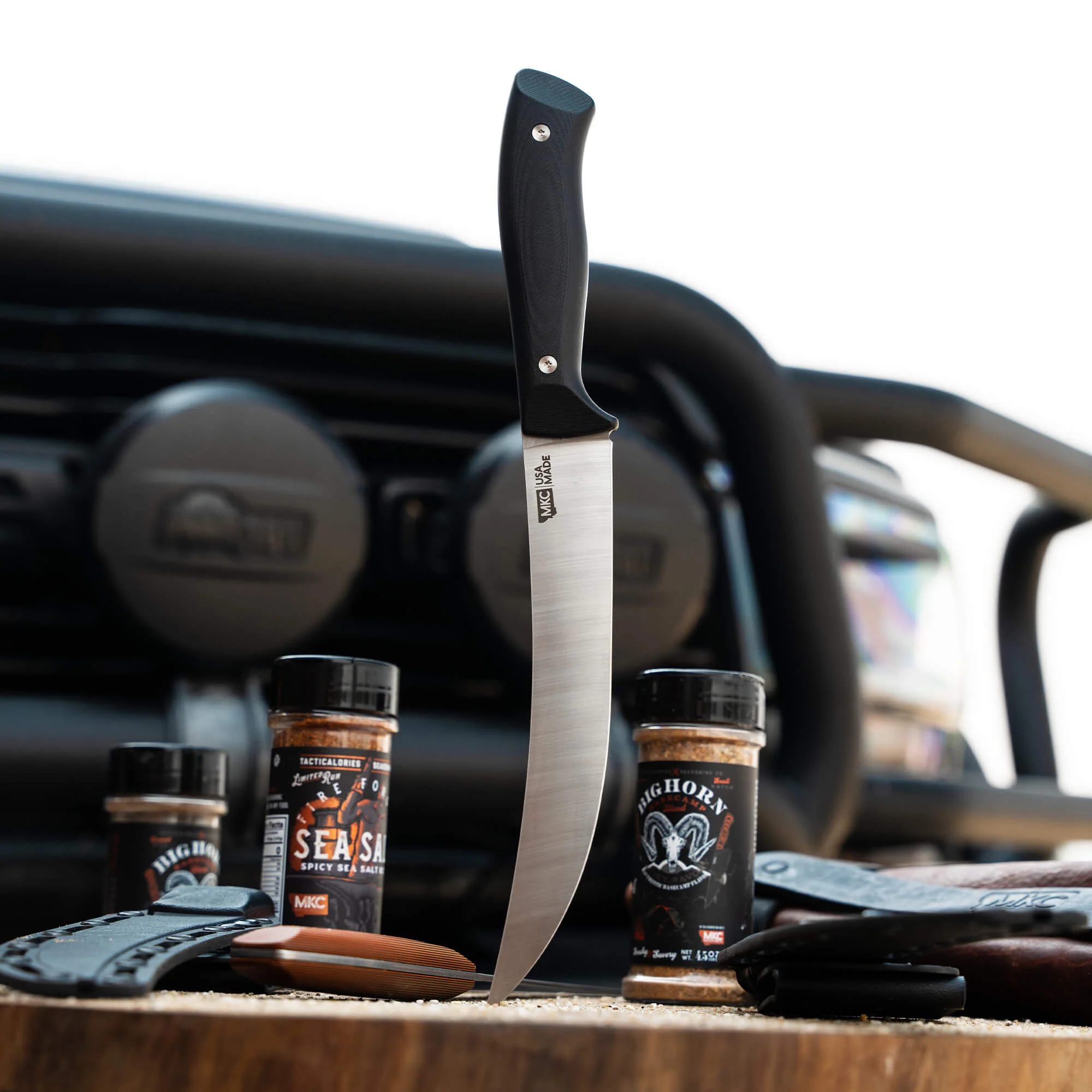 BREAKING BUTCHER KNIFE - BLACK - Image 5