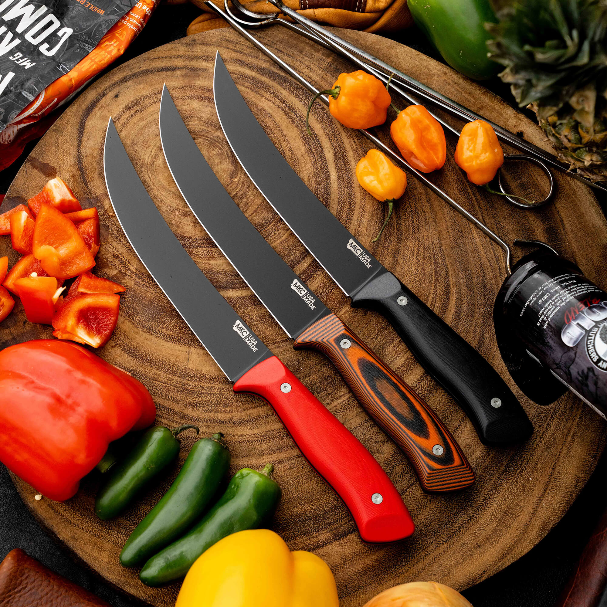 BREAKING BUTCHER KNIFE - PVD - RED - Image 12