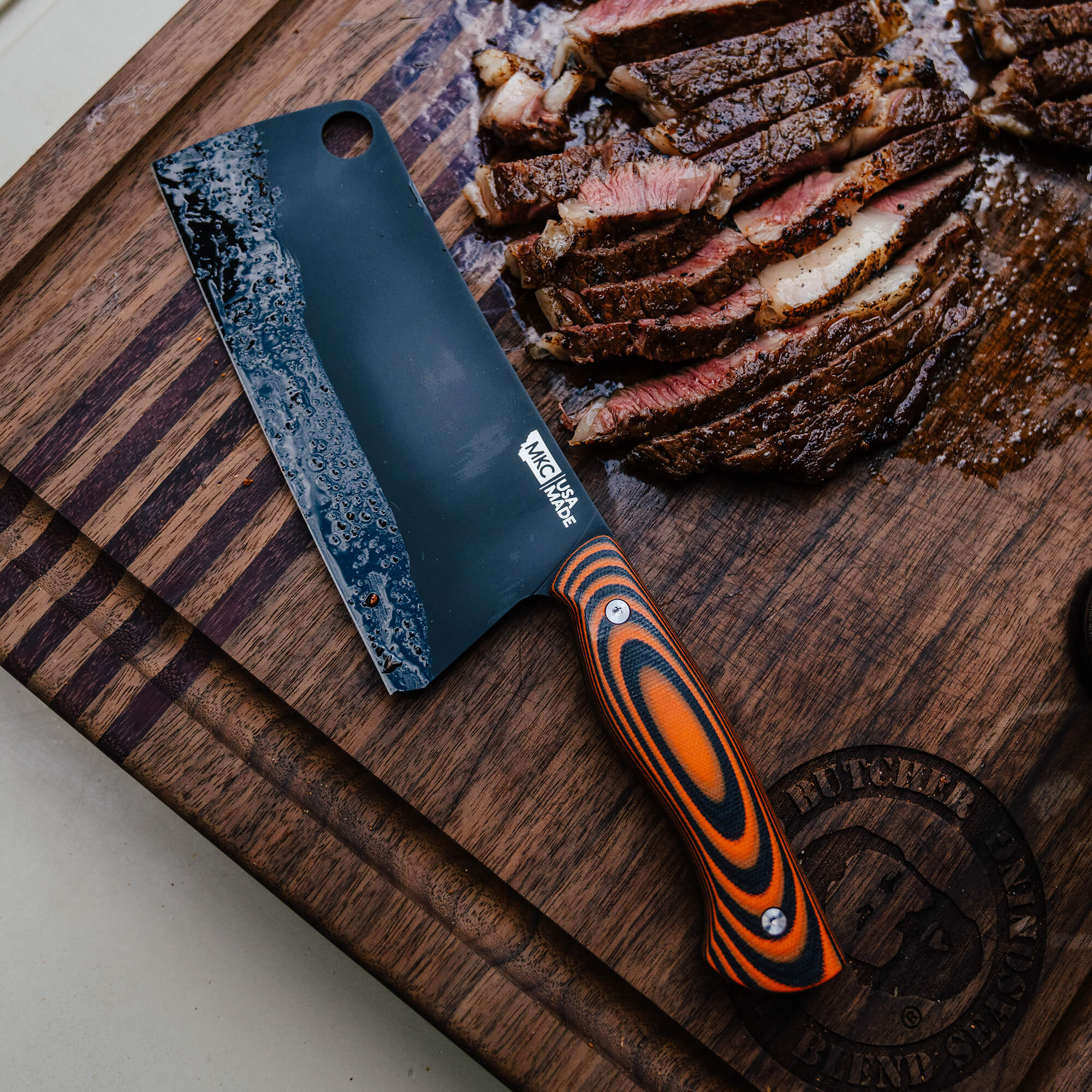 CATTLEMEN CLEAVER 2.0 - ORANGE & BLACK - Image 11