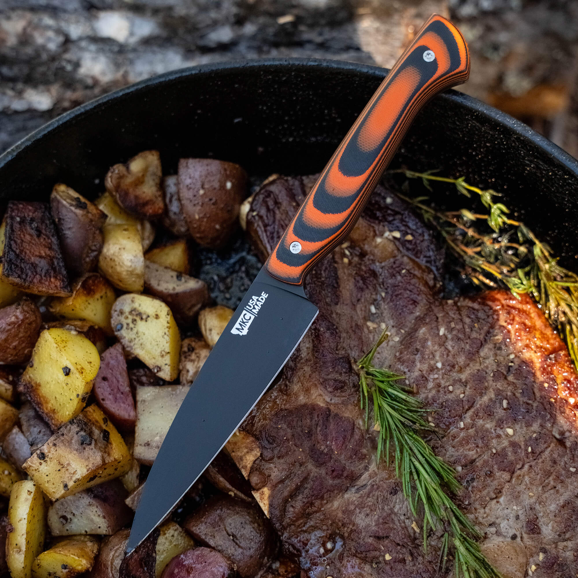CUTBANK PARING KNIFE - ORANGE/BLACK - Image 12