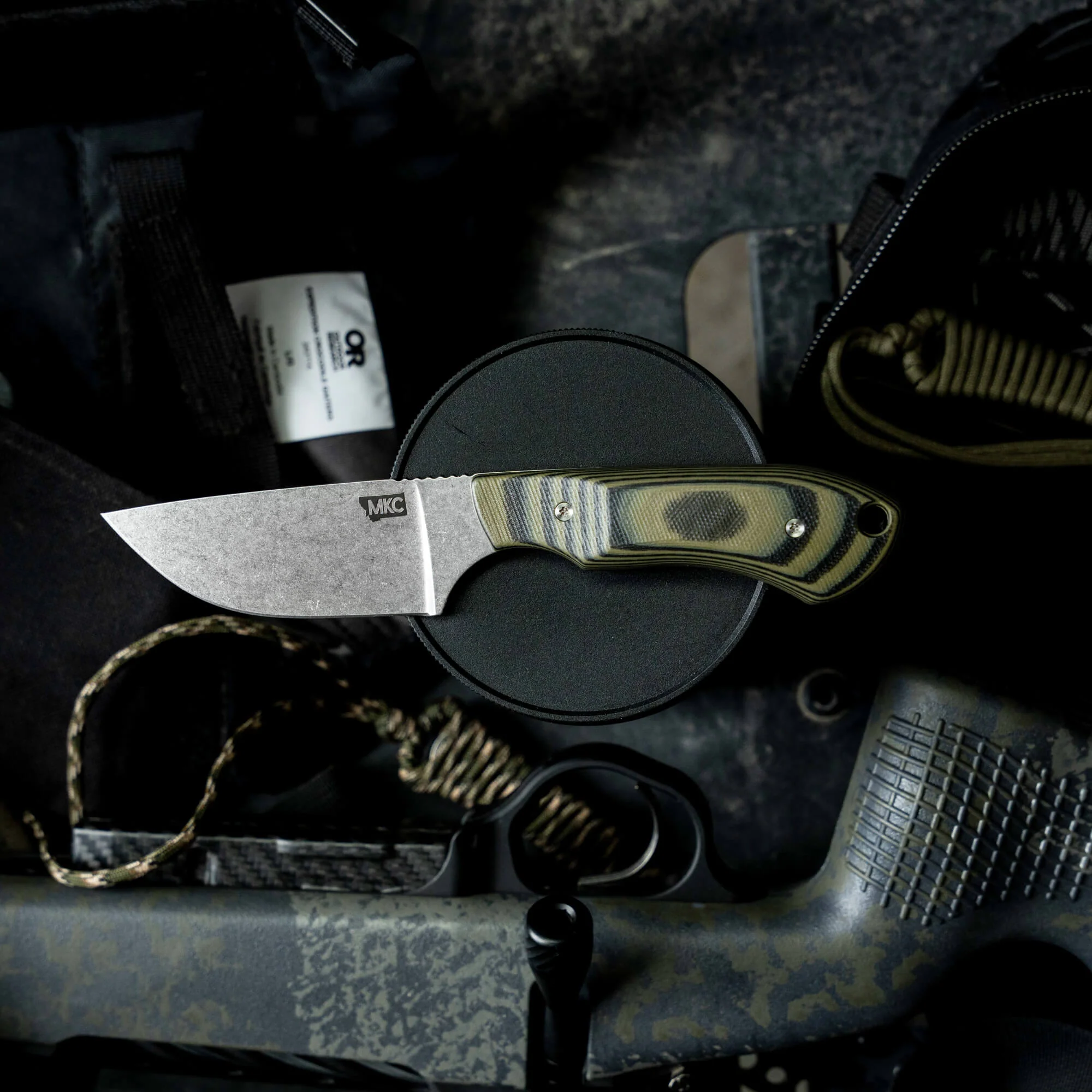 MKC ELK KNIFE - GREEN & BLACK - Image 7