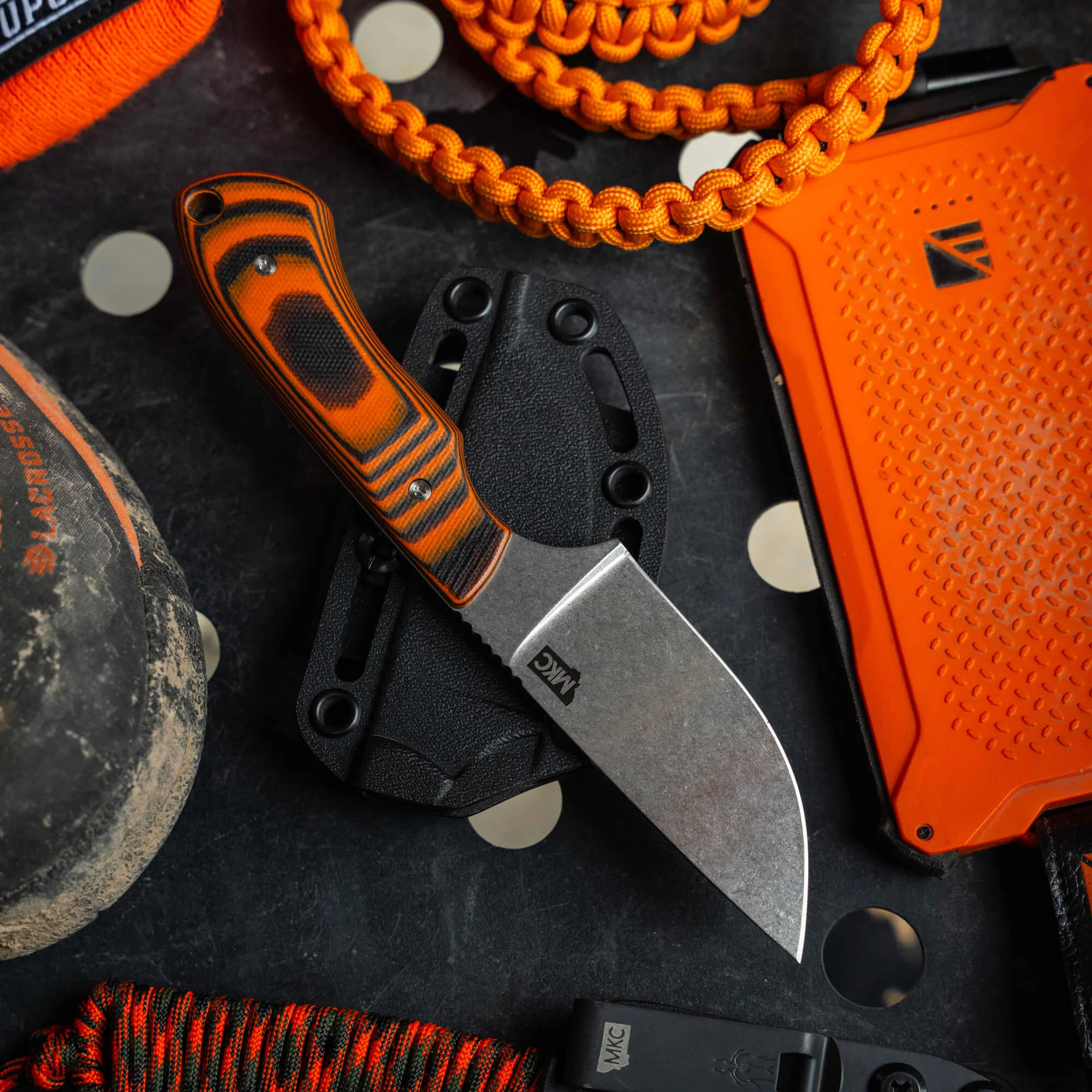 MKC ELK KNIFE - ORANGE & BLACK - Image 36