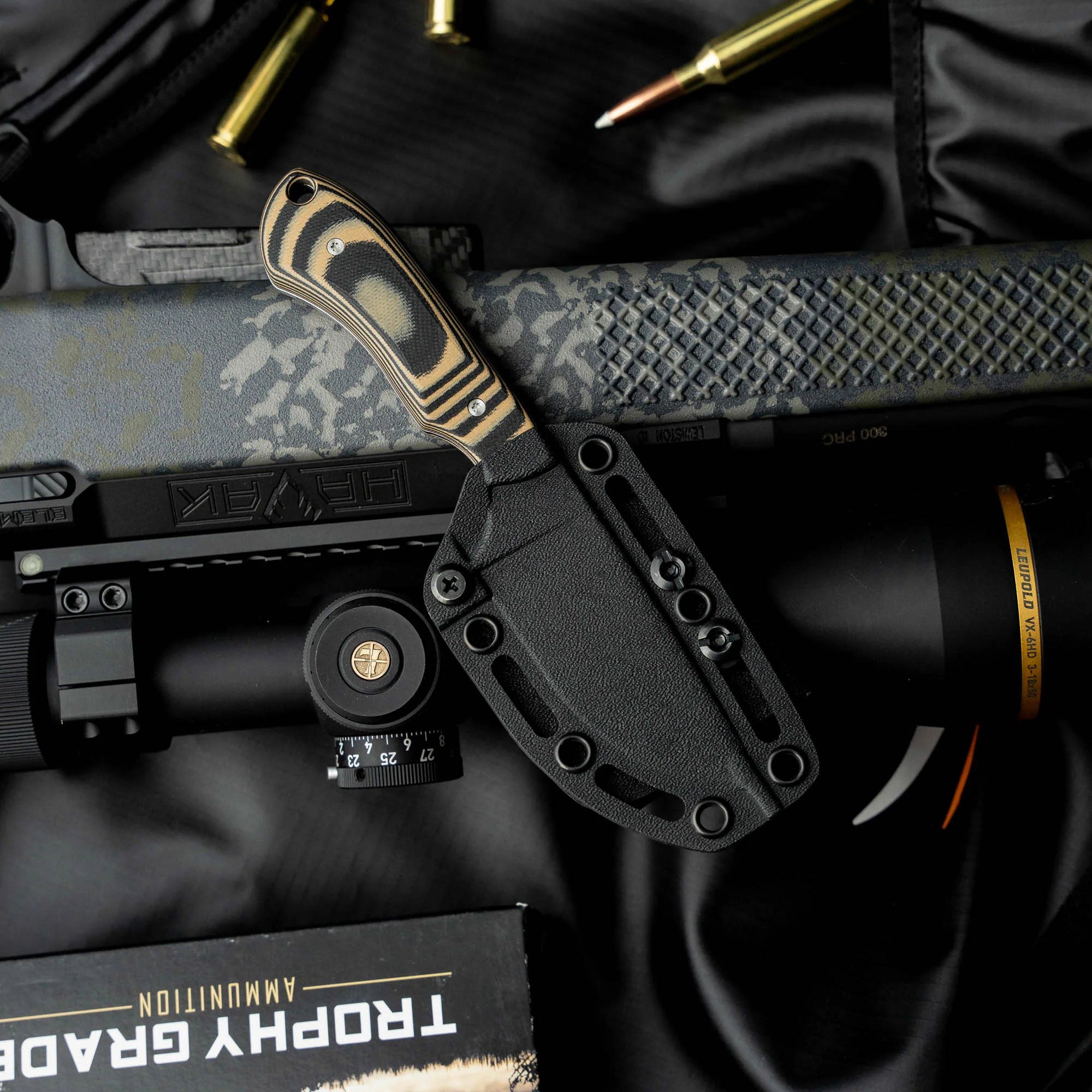 MKC ELK KNIFE - TAN & BLACK - Image 24