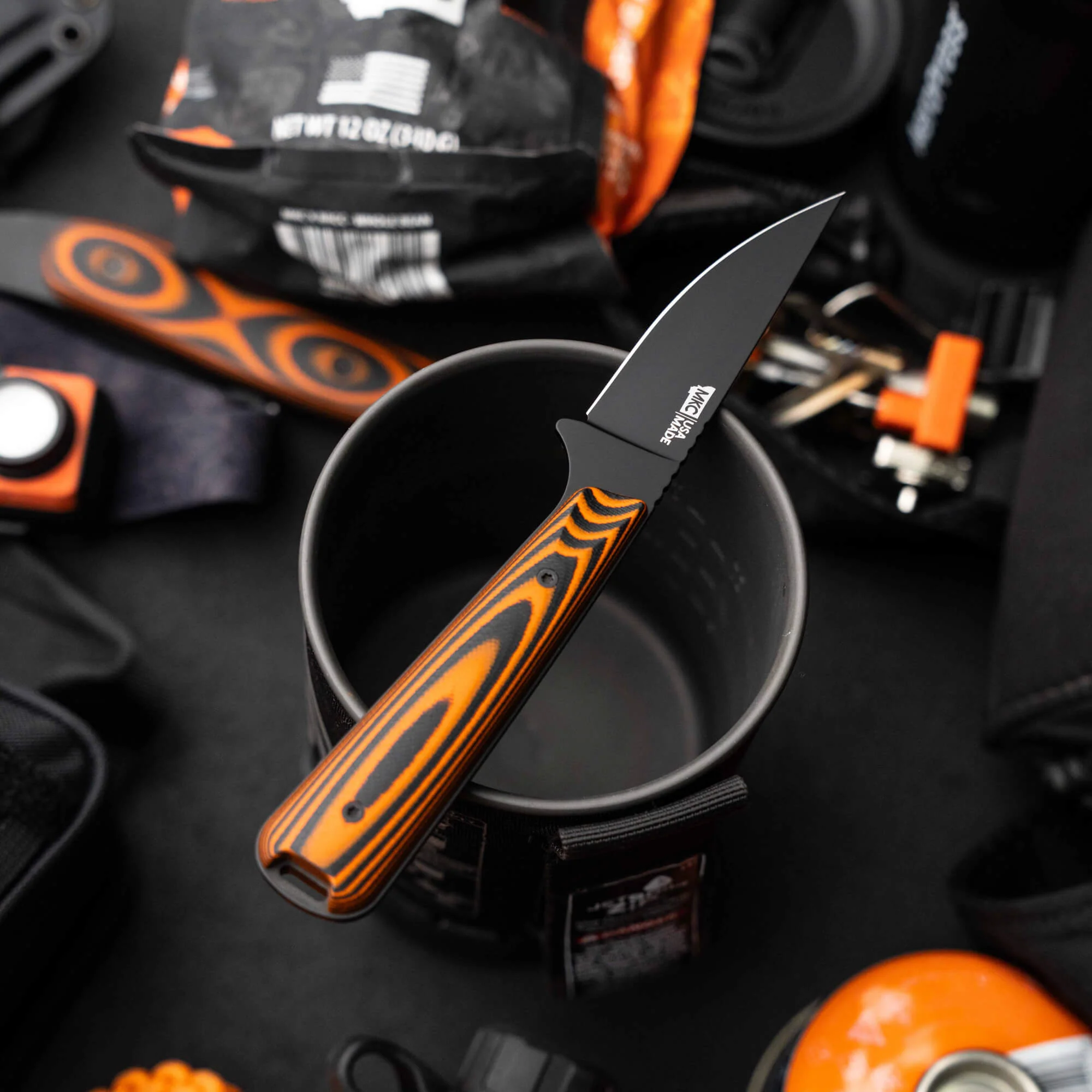 FLATTAIL - PVD - ORANGE & BLACK - Image 11