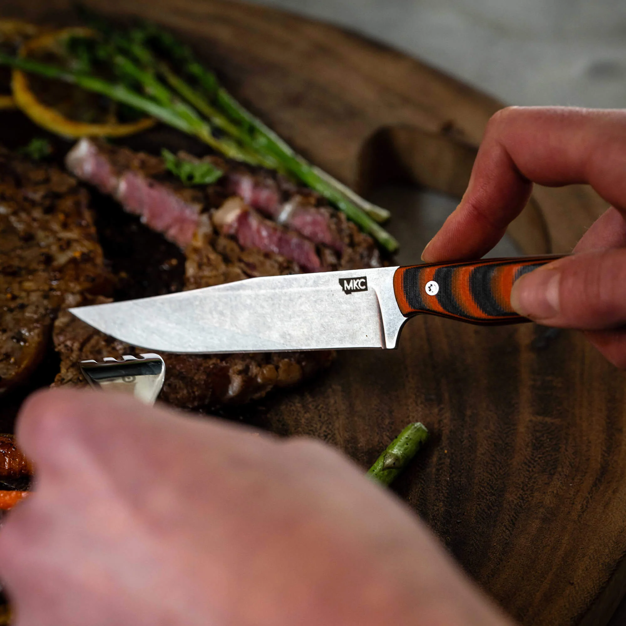 MKC STEAK KNIVES (SET OF 4) - ORANGE/BLACK - Image 12