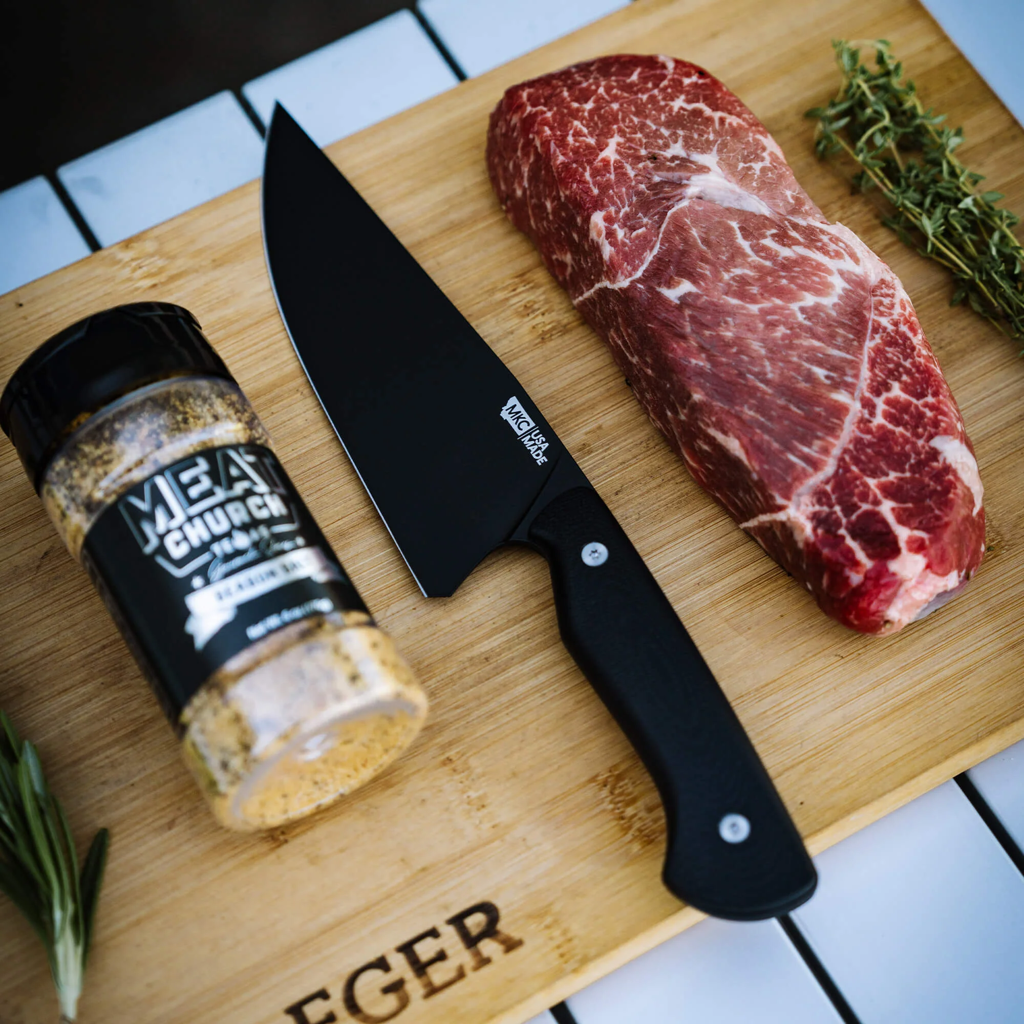 MEAT CHURCH CHEF KNIFE - BLACK - Image 11