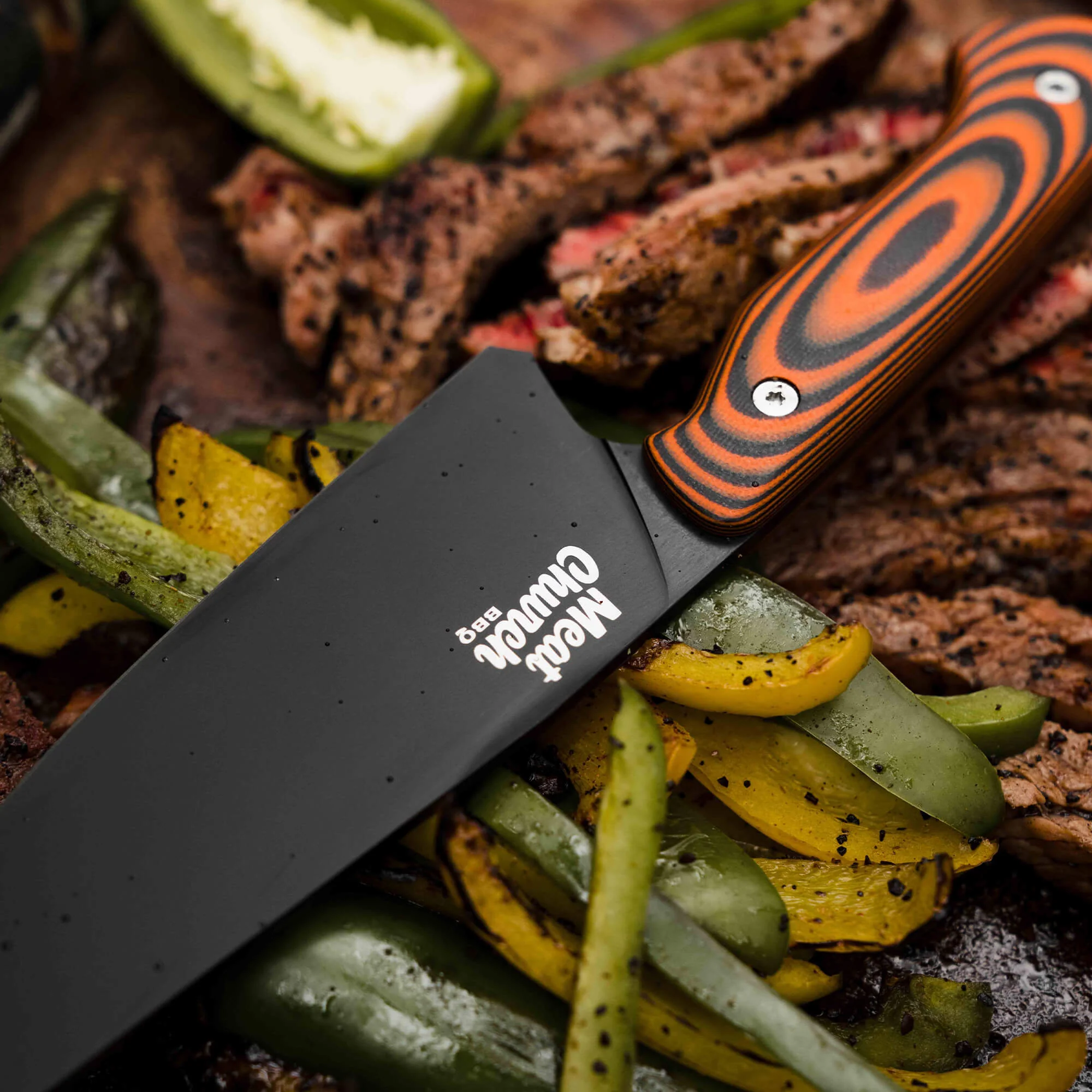 MEAT CHURCH CHEF KNIFE - ORANGE & BLACK - Image 7