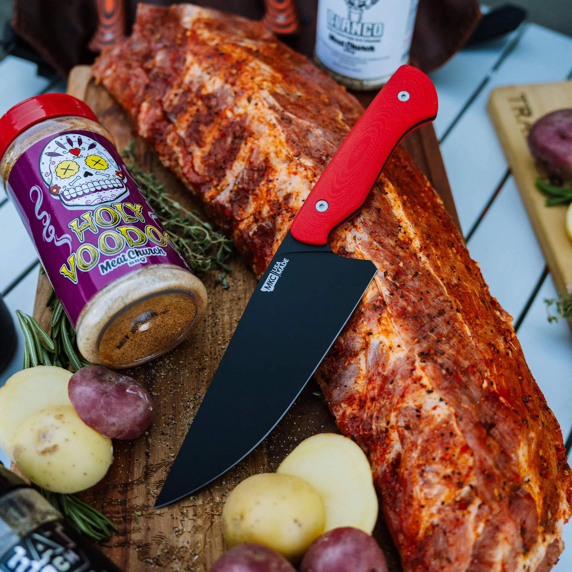 MEAT CHURCH CHEF KNIFE - RED - Image 17