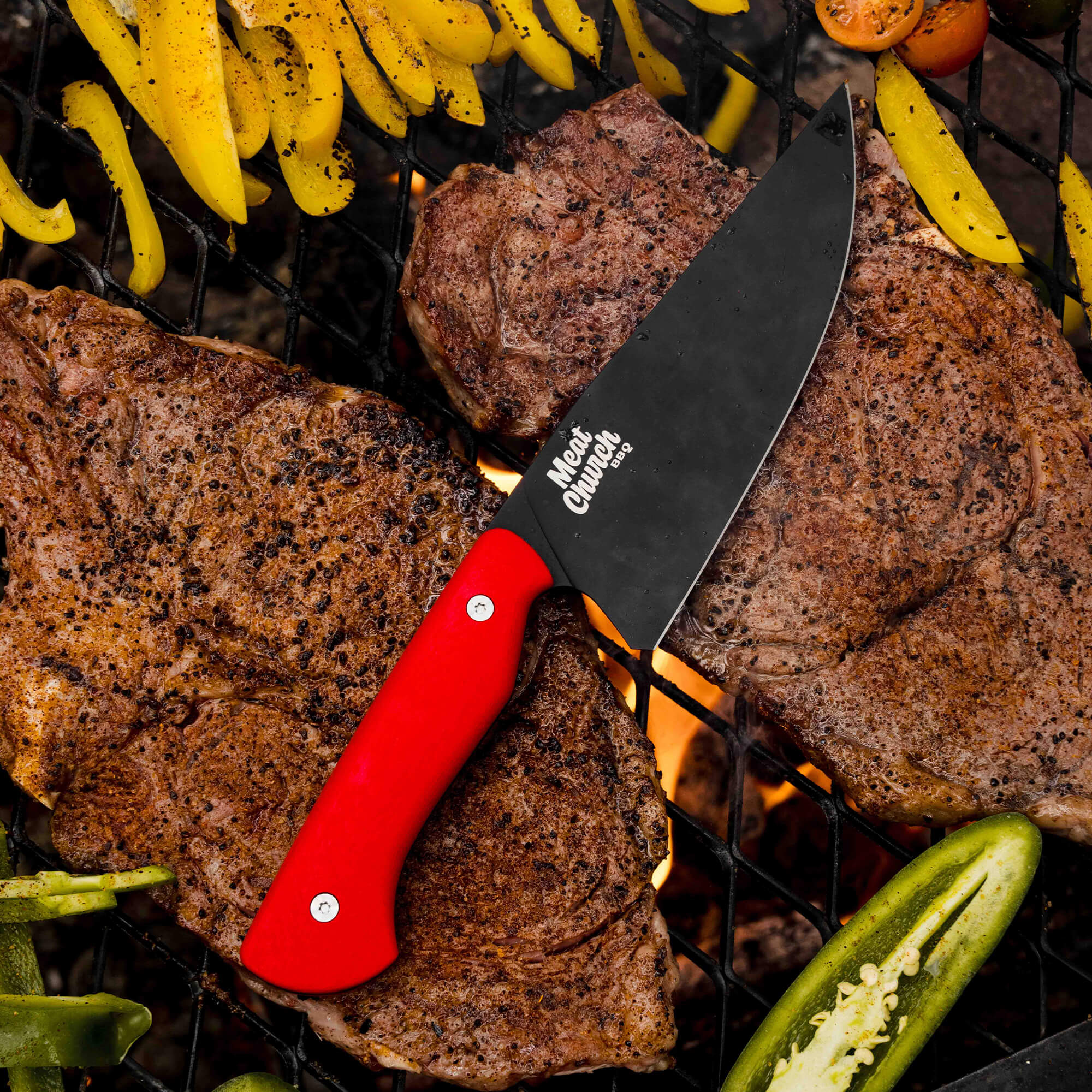 MEAT CHURCH CHEF KNIFE - RED - Image 2