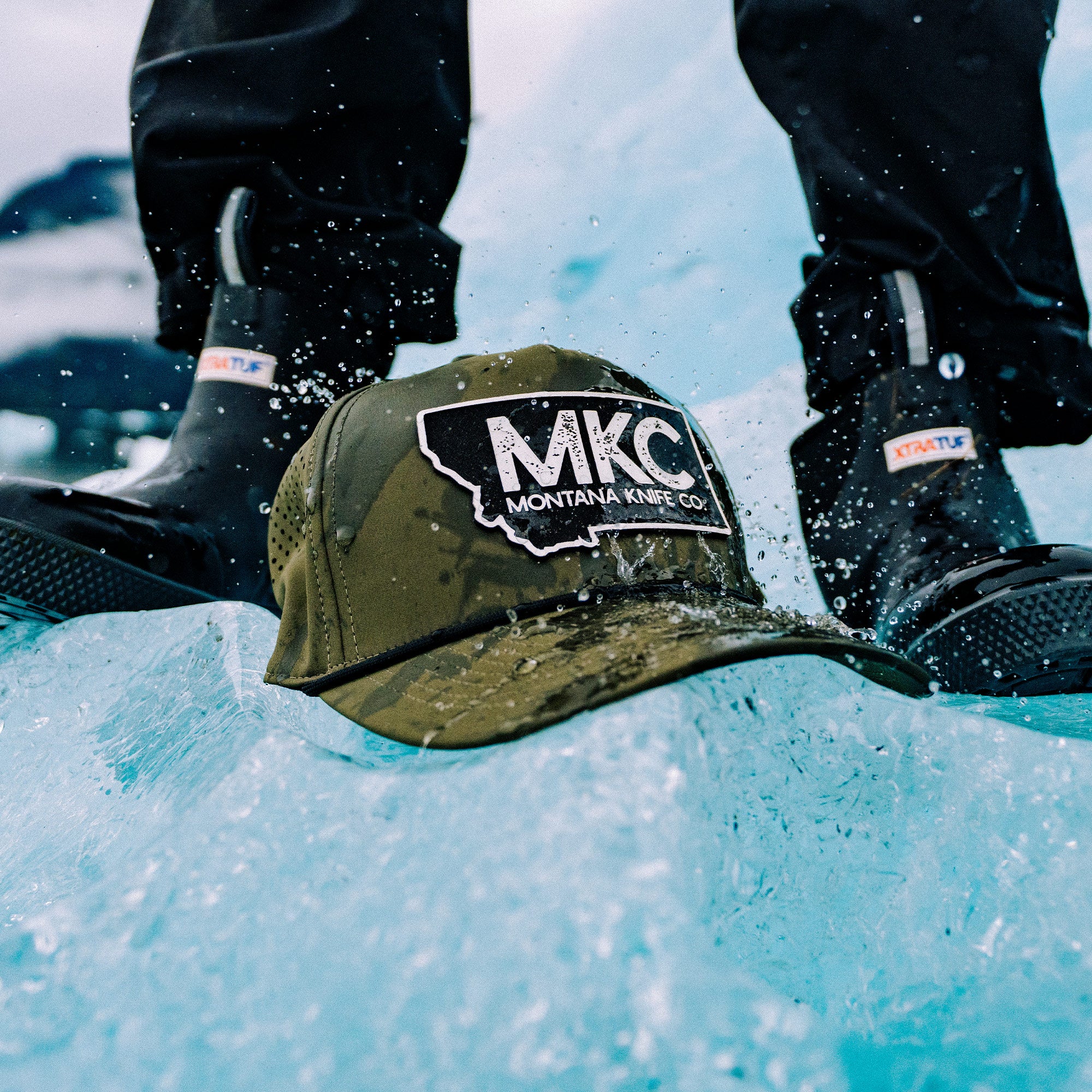 MKC BIG STATE PATCH - ROPE HAT - OLIVE - Image 4