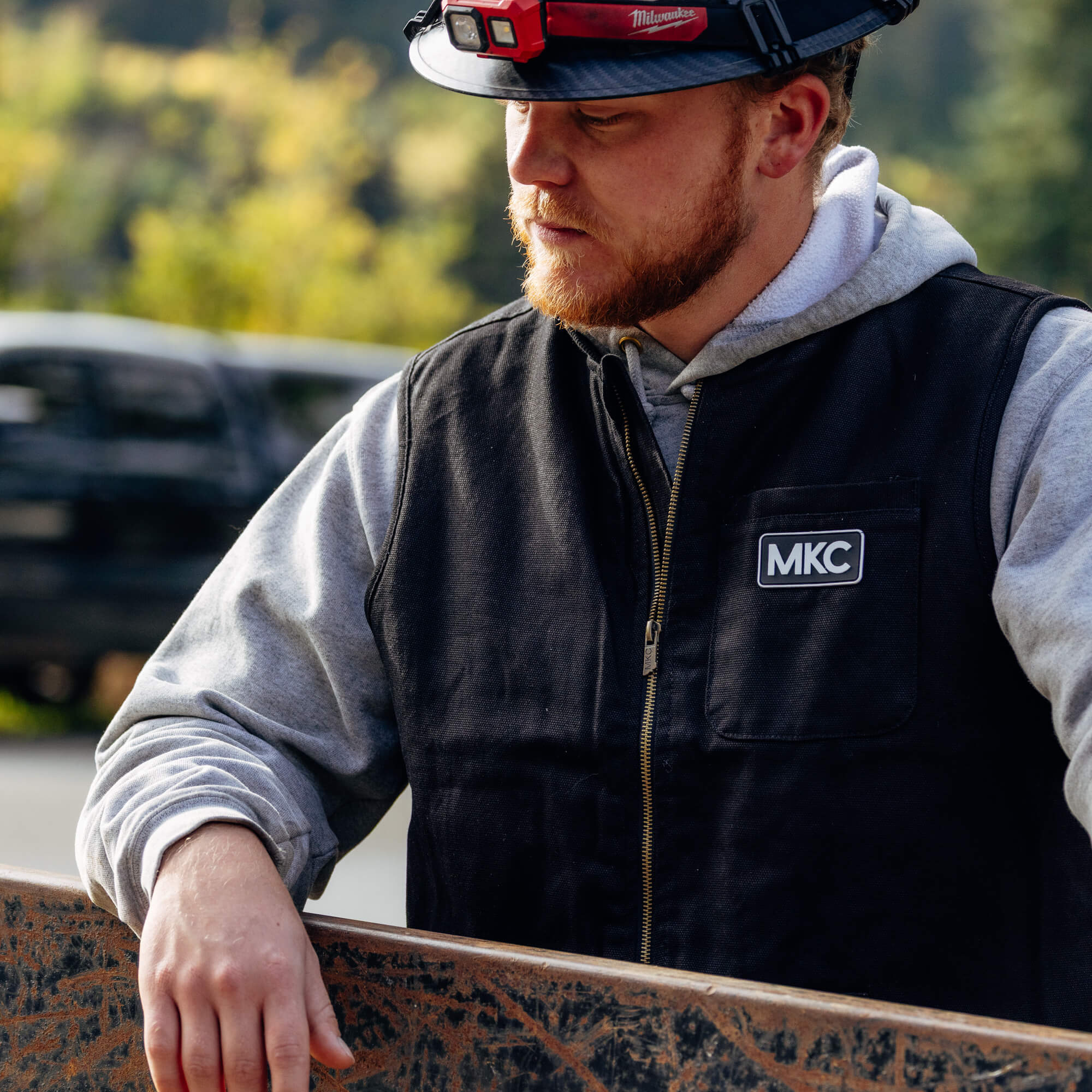 MKC CANVAS WORK VEST - BLACK - Image 14
