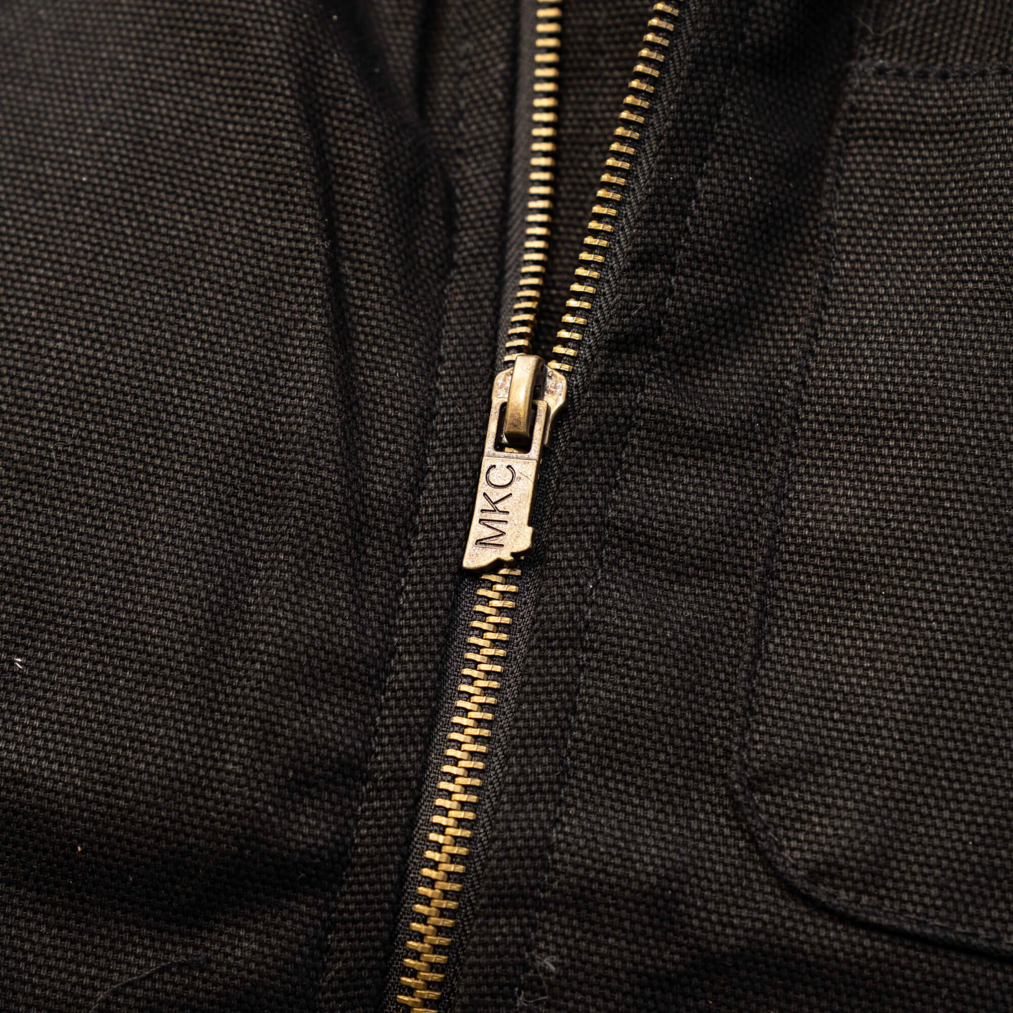 MKC CANVAS WORK VEST - BLACK - Image 3