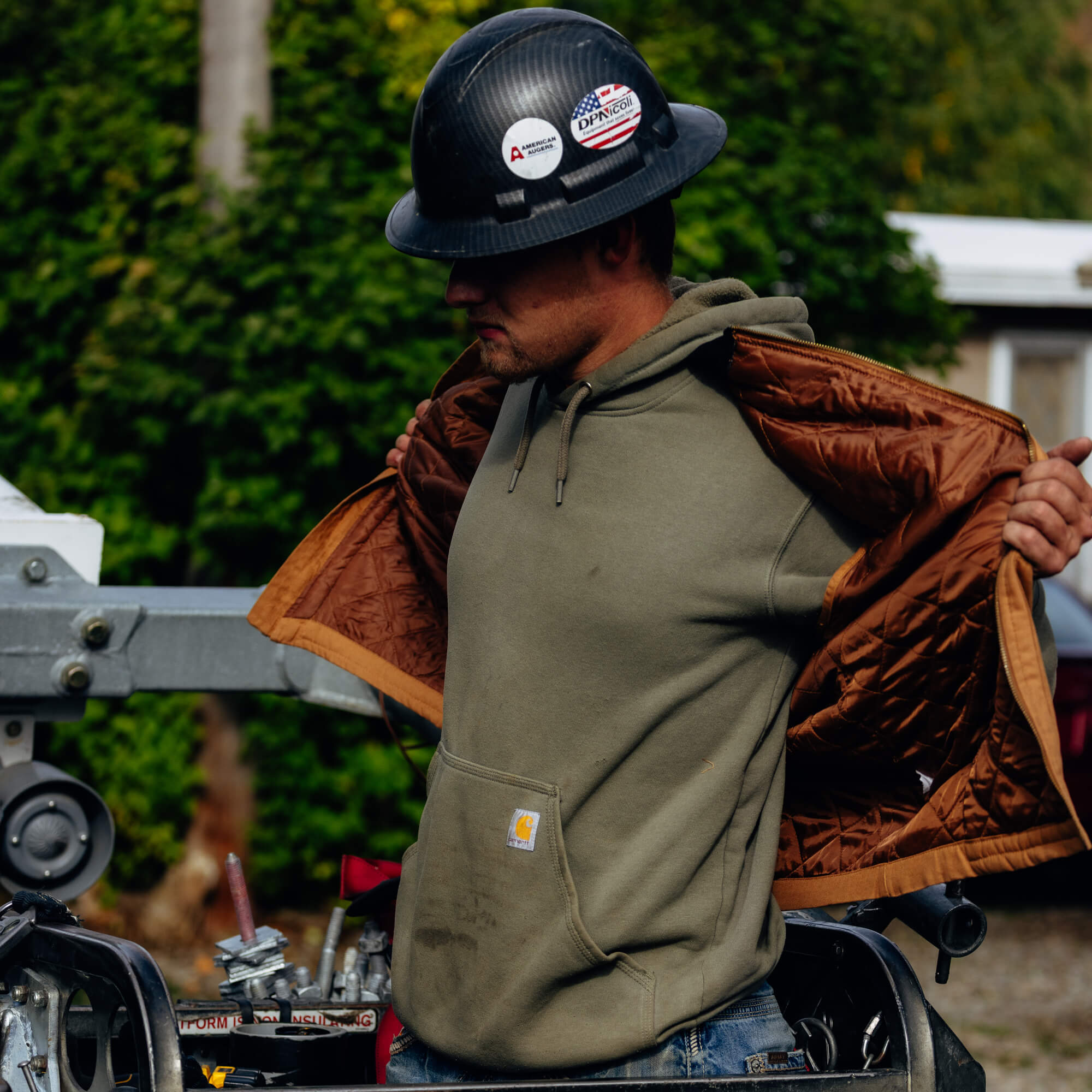 MKC CANVAS WORK VEST - TAN - Image 25