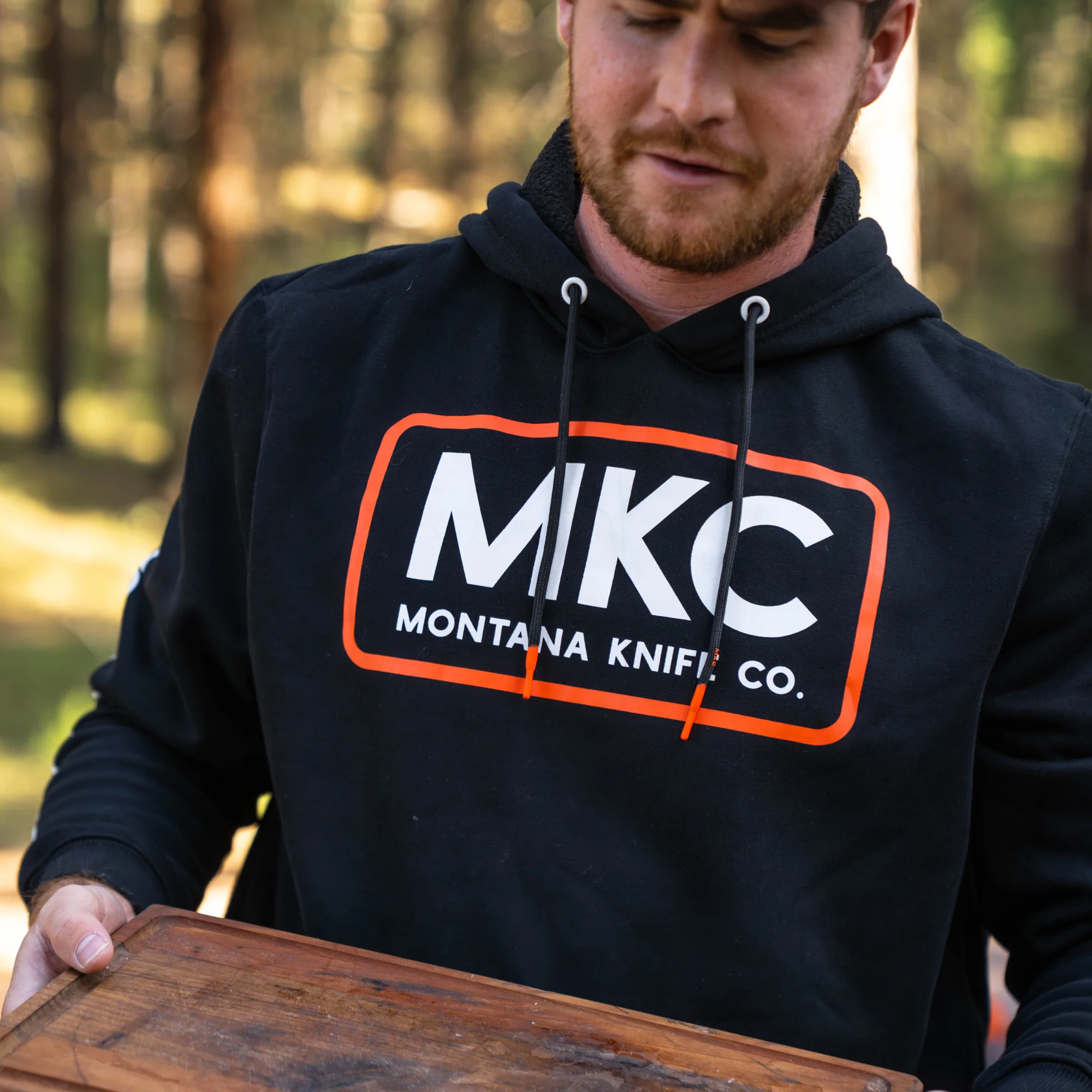 MKC FLEECE HOODIE - BLACK - Image 14