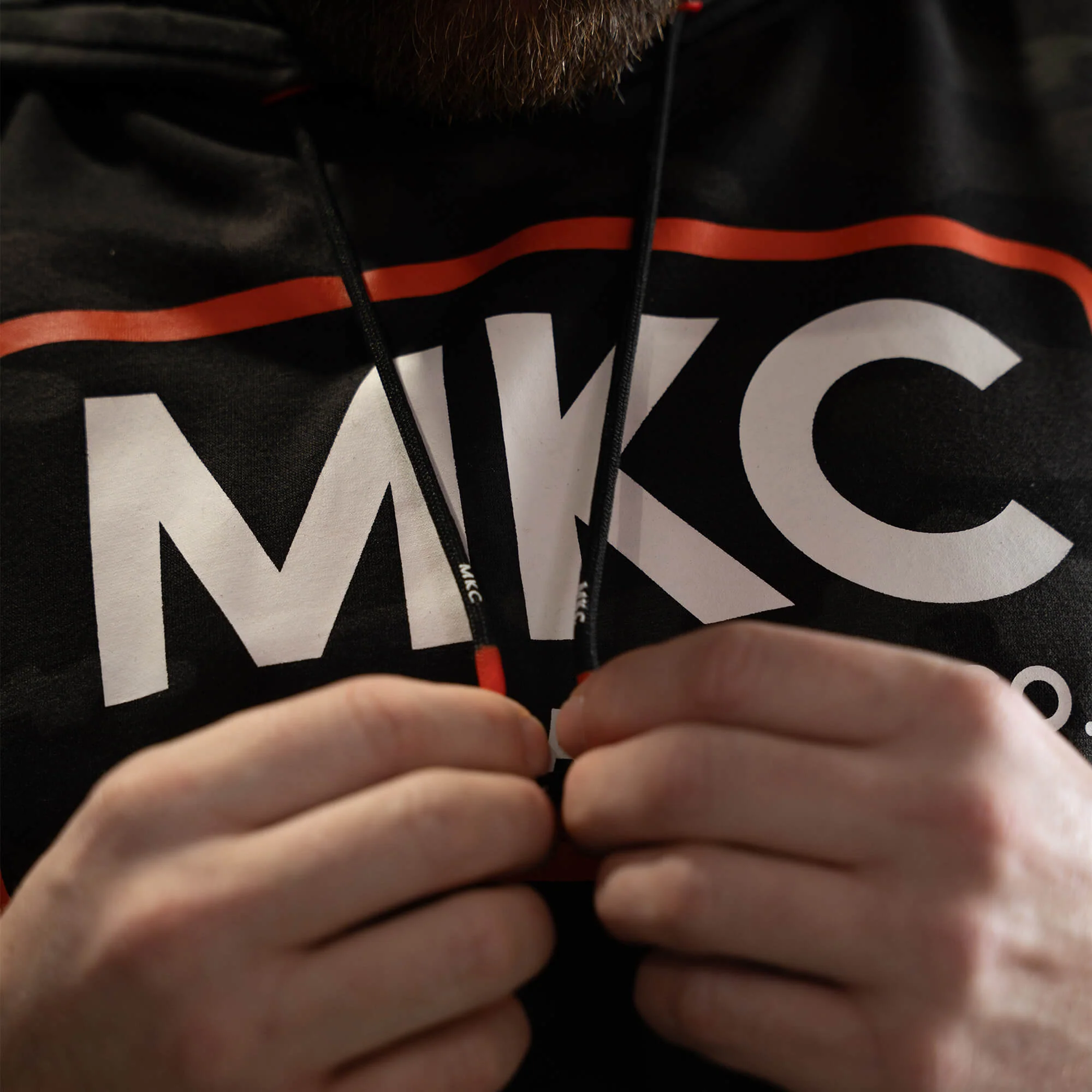 MKC FLEECE HOODIE - DARK WOODLAND CAMO - Image 12
