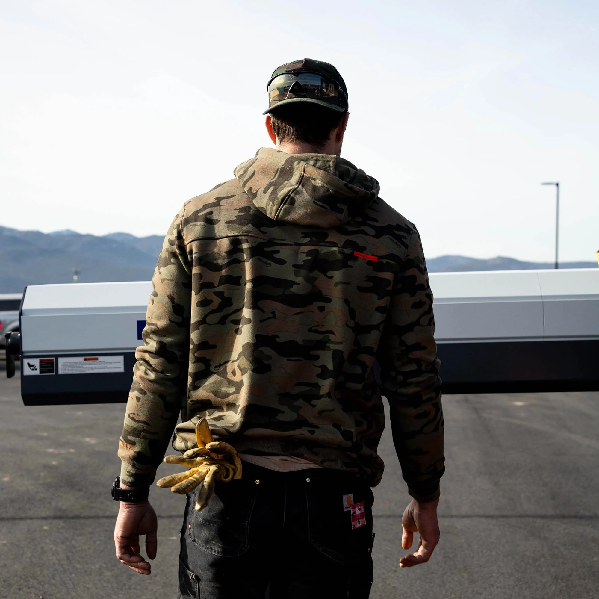 MKC FLEECE HOODIE - VINTAGE WOODLAND CAMO - Image 13