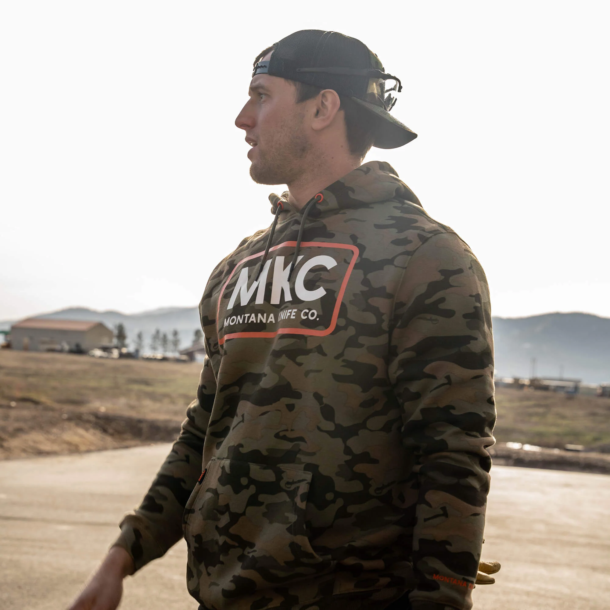 MKC FLEECE HOODIE - VINTAGE WOODLAND CAMO - Image 14