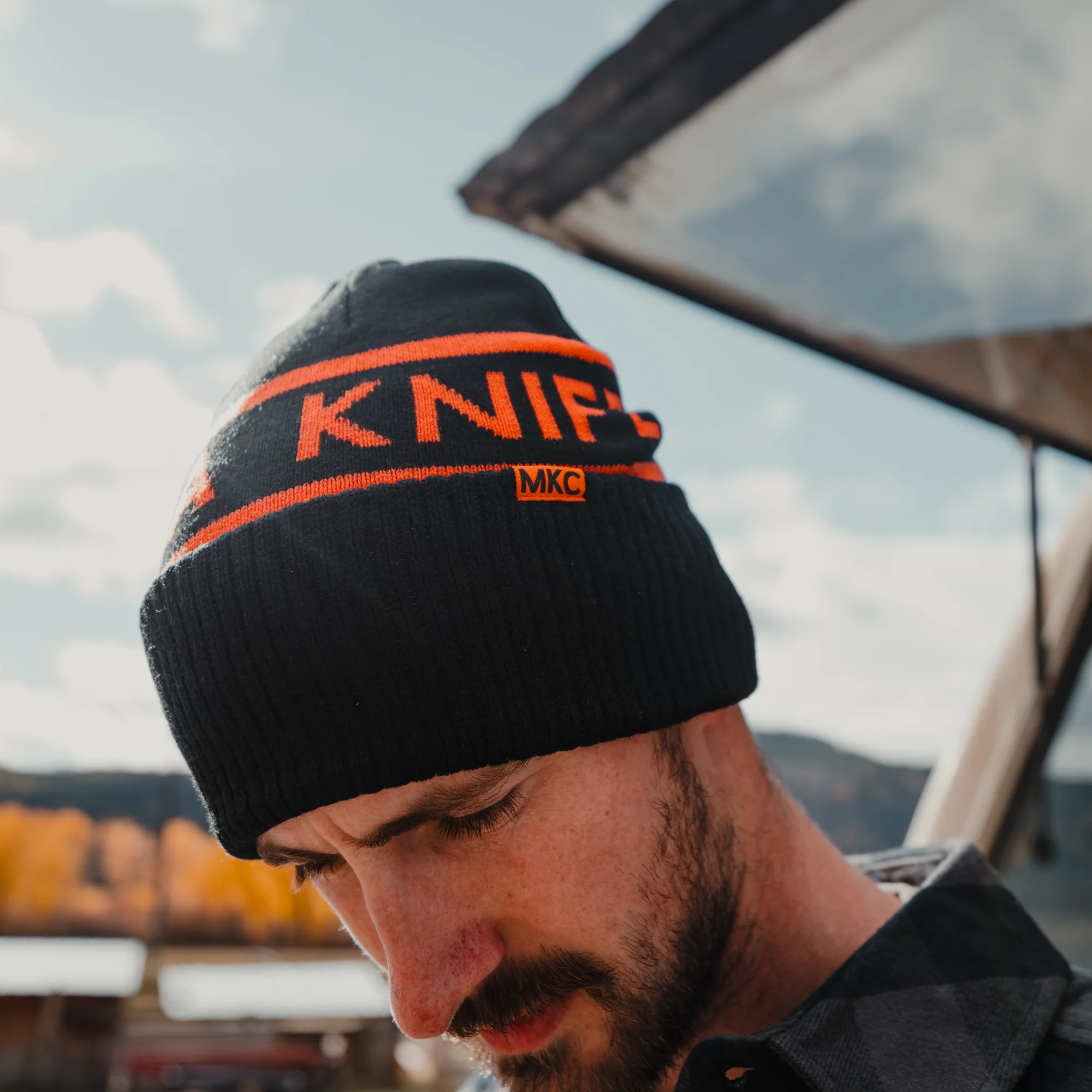 MKC BIG MOUNTAIN BEANIE - BLACK - Image 4