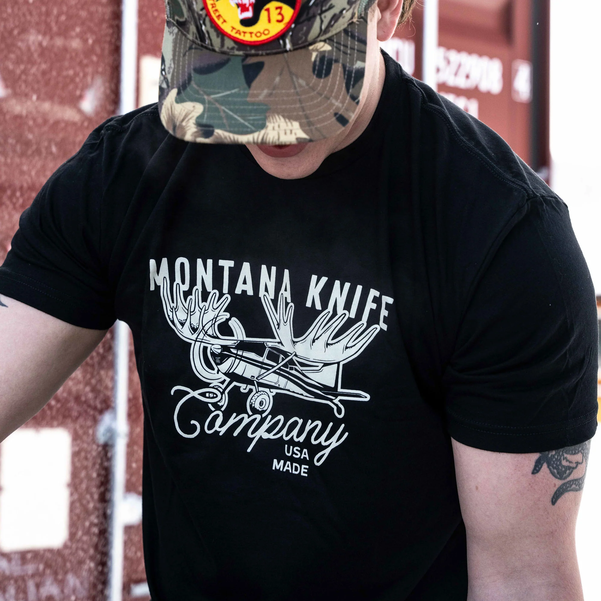 MKC MOOSE TEE - BLACK - Image 10