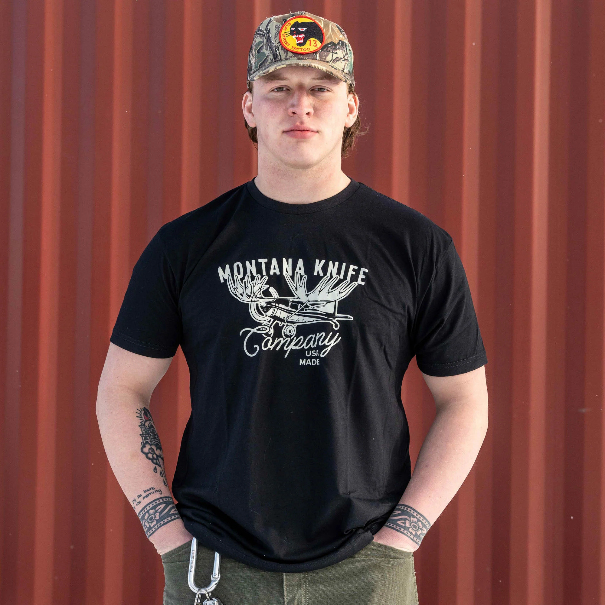 MKC MOOSE TEE - BLACK - Image 8