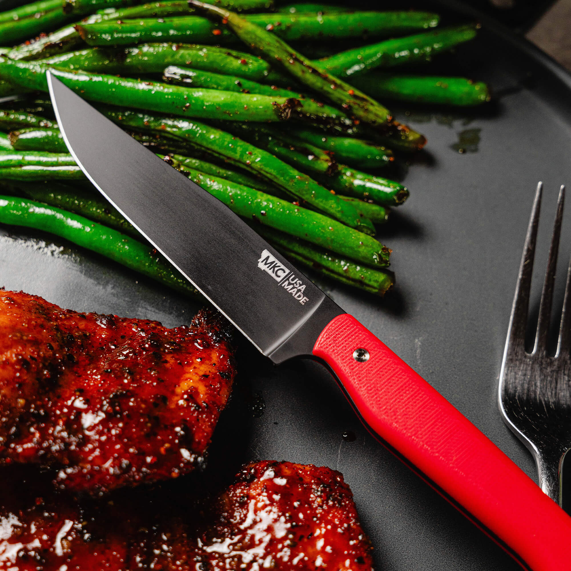 MKC STEAK KNIVES (SET OF 4) - PVD - RED - Image 20