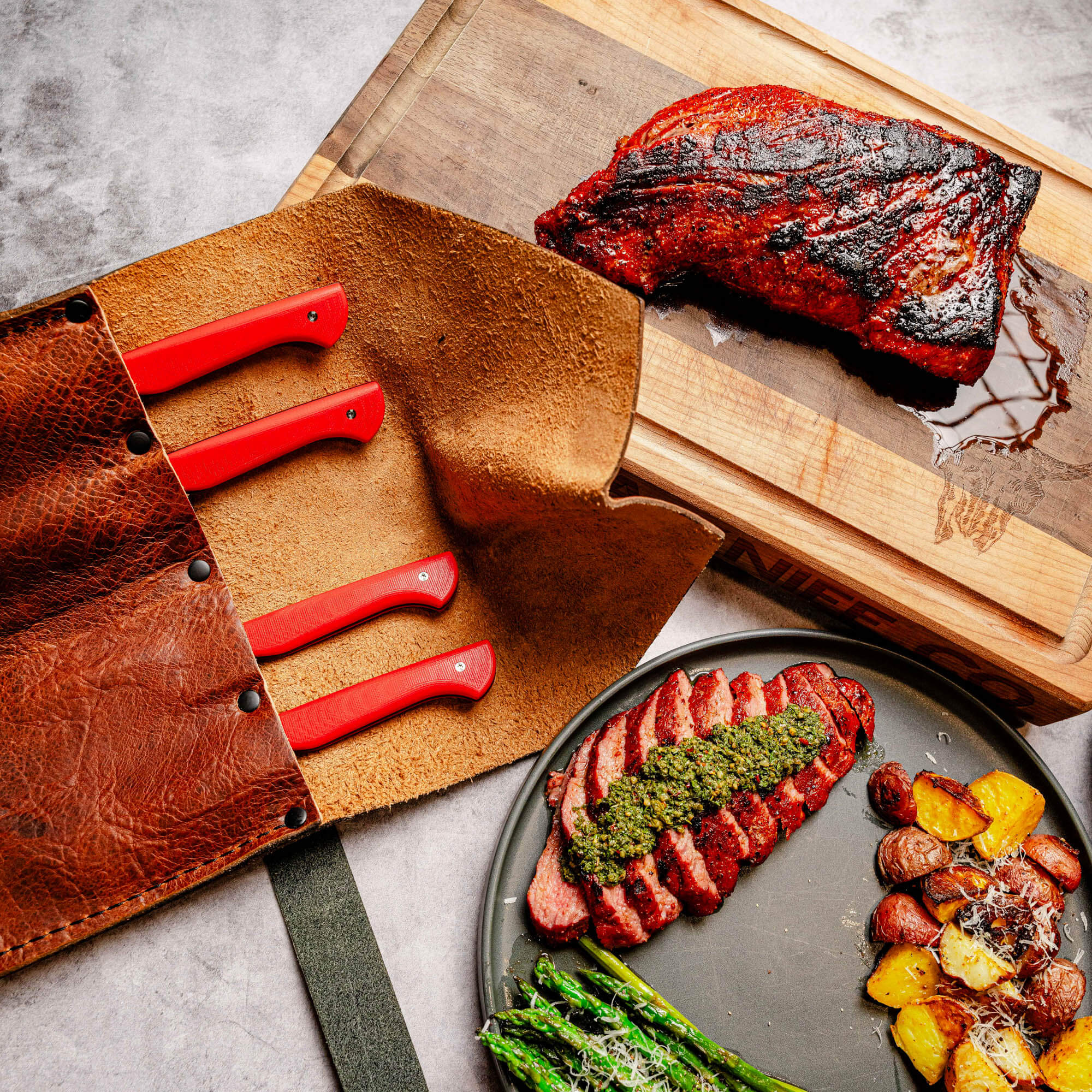 MKC STEAK KNIVES (SET OF 4) - PVD - RED - Image 22