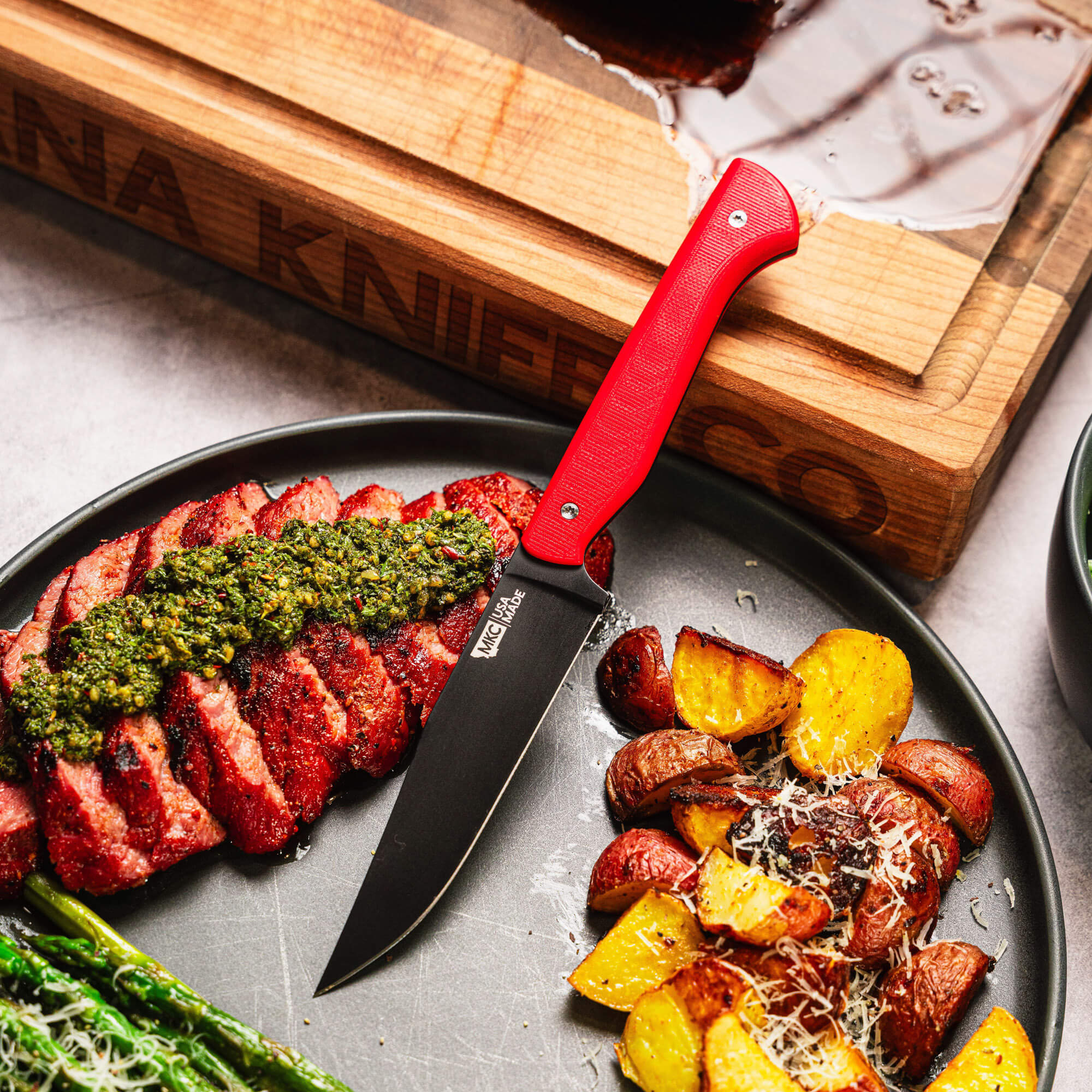 MKC STEAK KNIVES (SET OF 4) - PVD - RED - Image 29