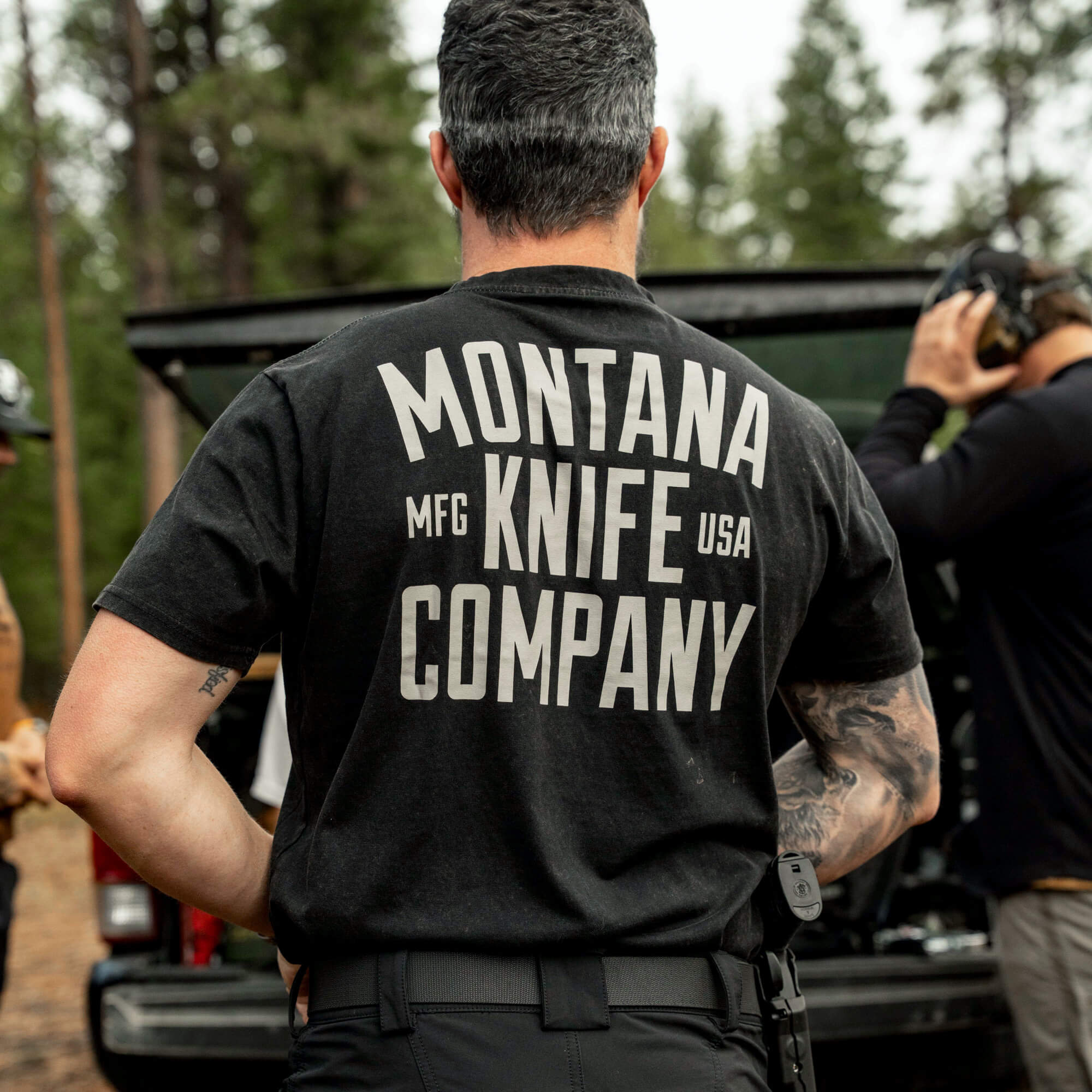 MKC STONEWASH TEE - BLACK - Image 3
