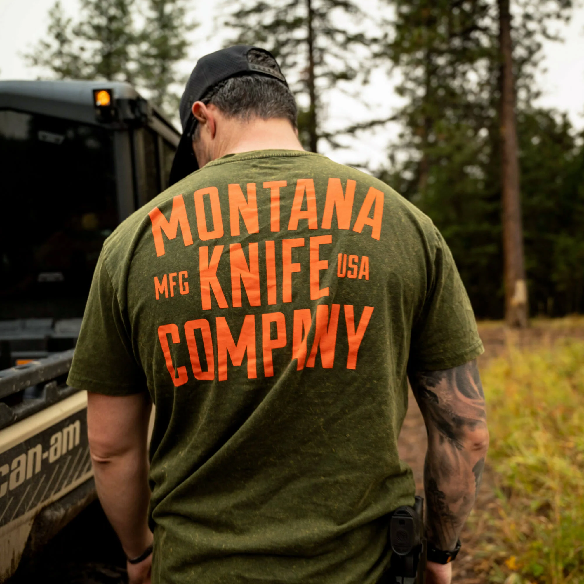 MKC STONEWASH TEE - DARK ARMY - Image 24