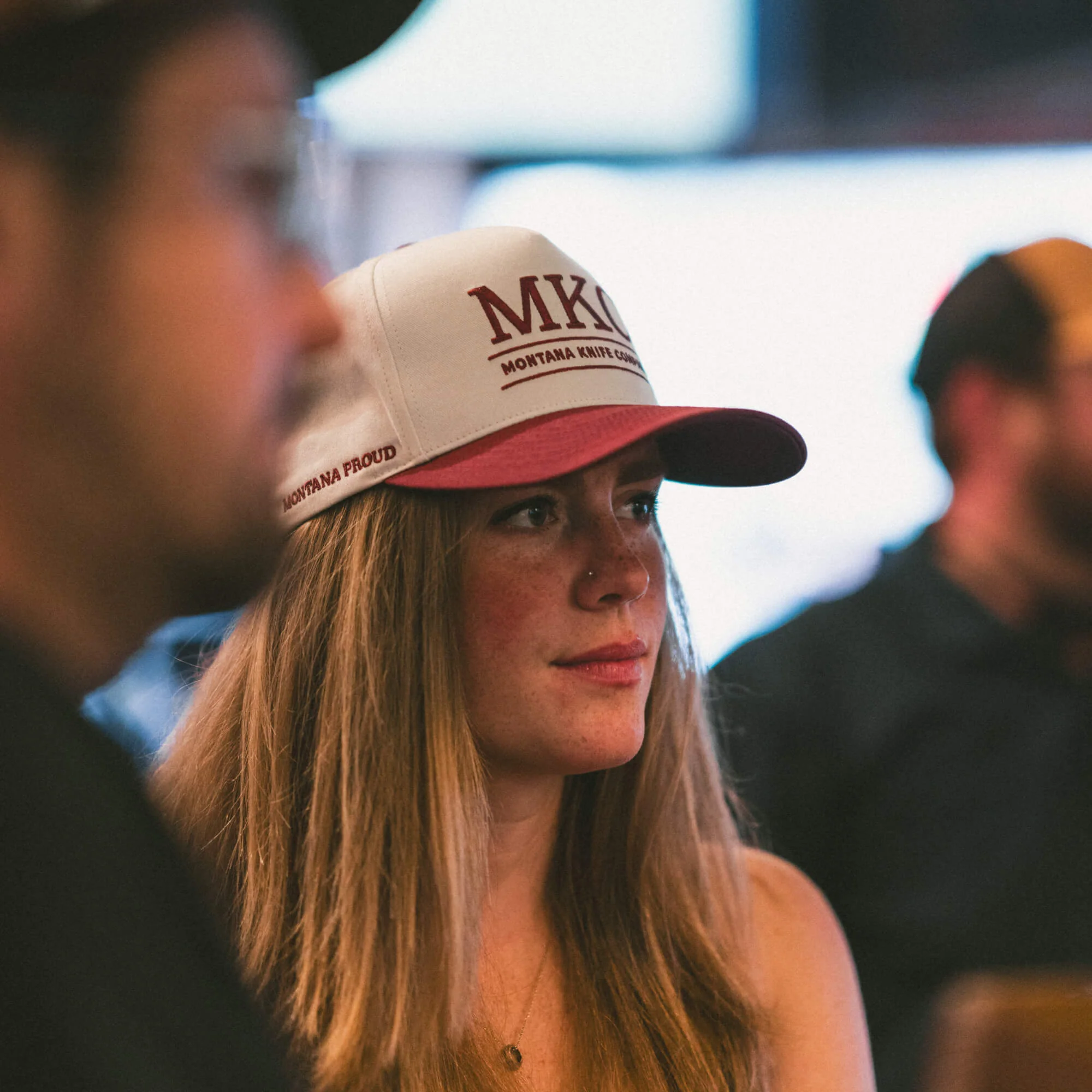 MKC UNIVERSITY HAT - IVORY/MAROON - Image 12