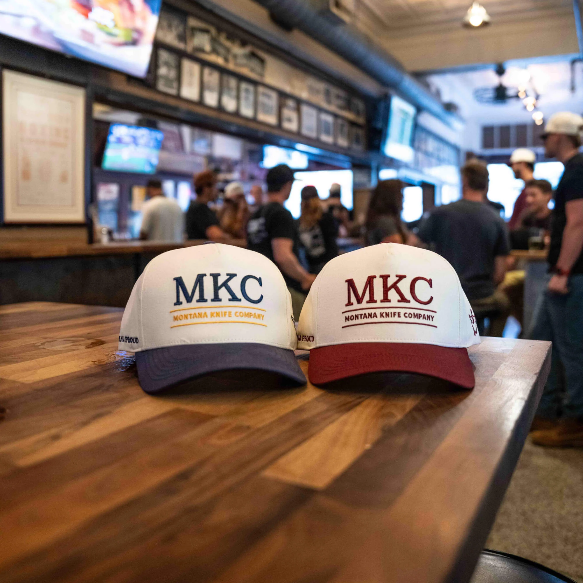 MKC UNIVERSITY HAT - IVORY/NAVY - Image 23