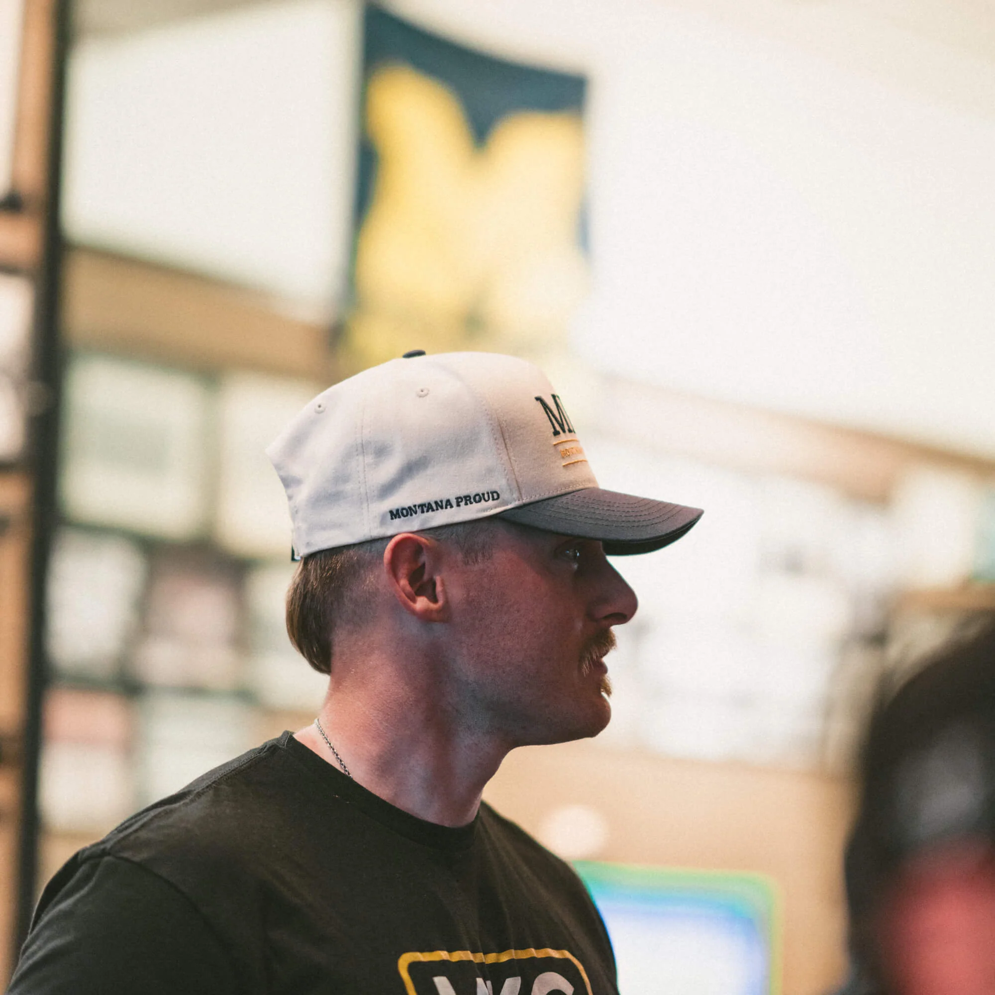 MKC UNIVERSITY HAT - IVORY/NAVY - Image 30