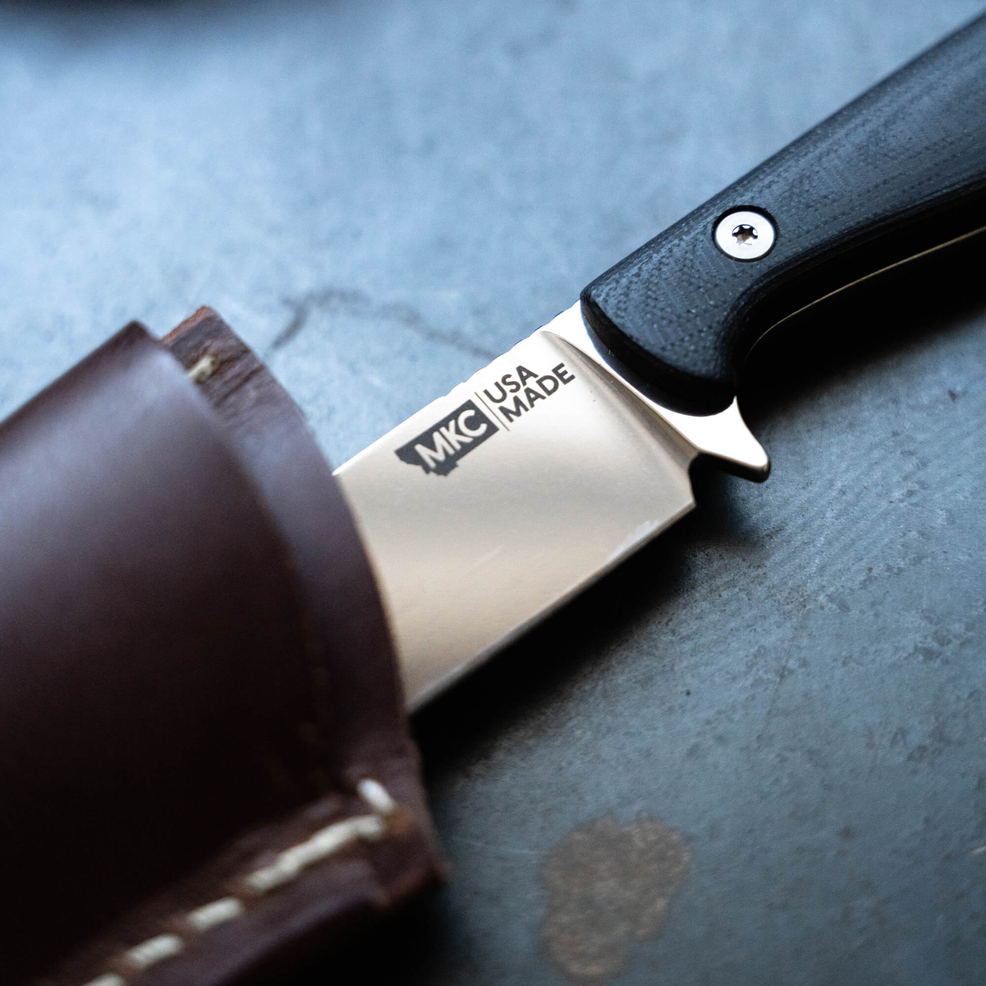 MKC WHITETAIL - HORIZONTAL LEATHER SHEATH - Image 6