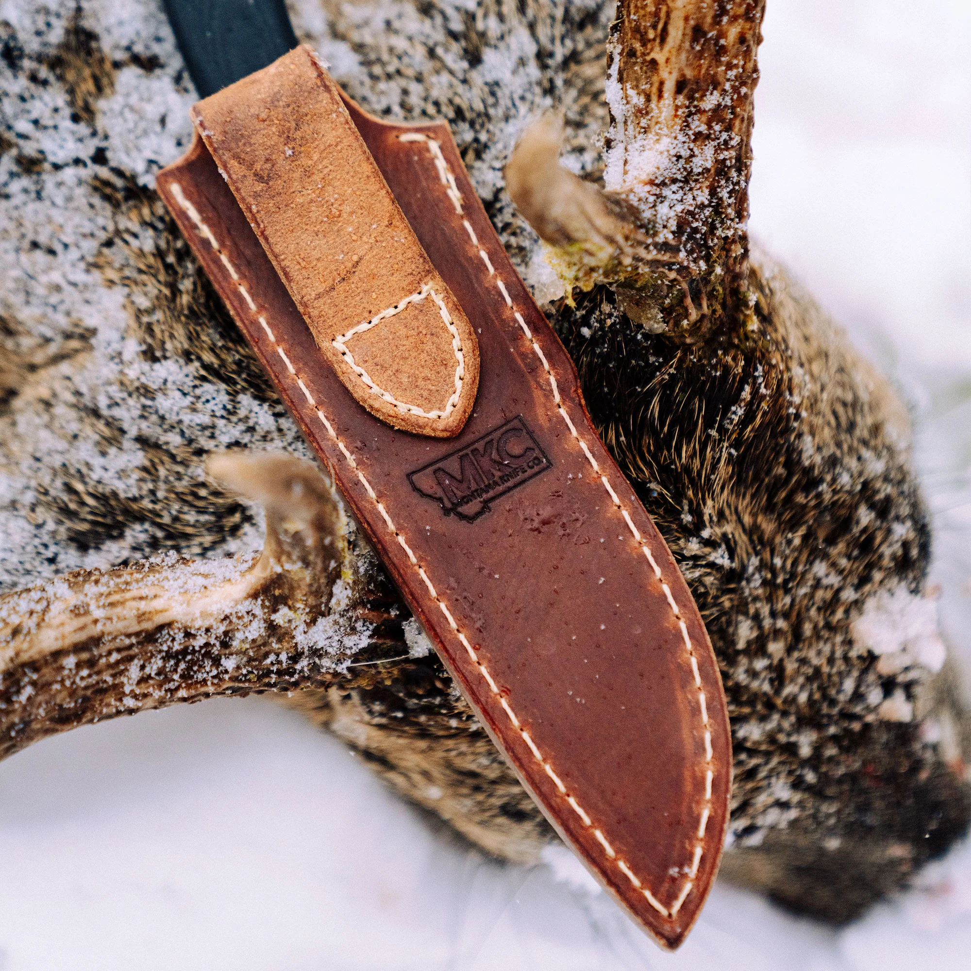 MKC WHITETAIL - VERTICAL LEATHER SHEATH - Image 5