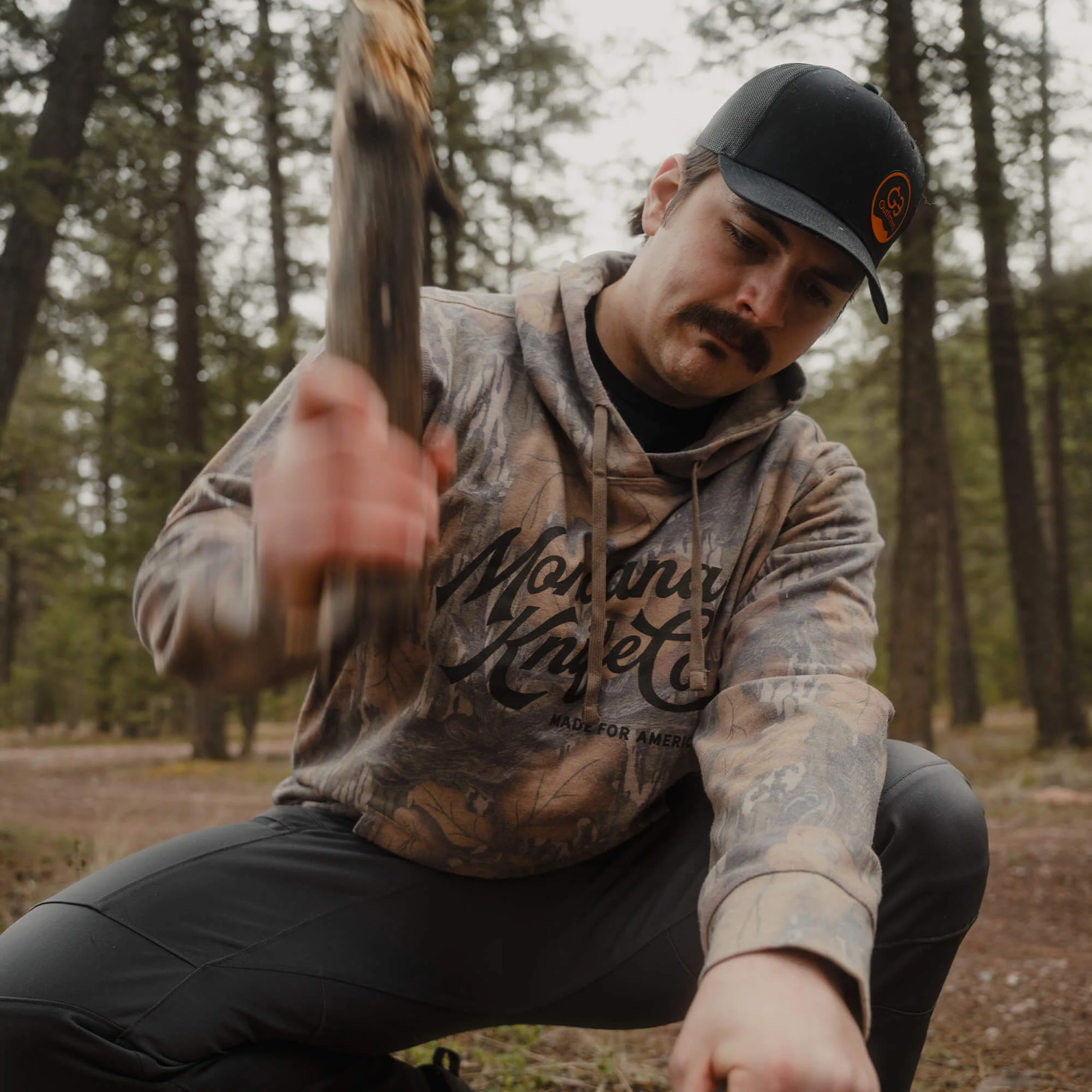 MKC x MOSSY OAK WASHED HOODIE - FALL FOLIAGE - Image 7