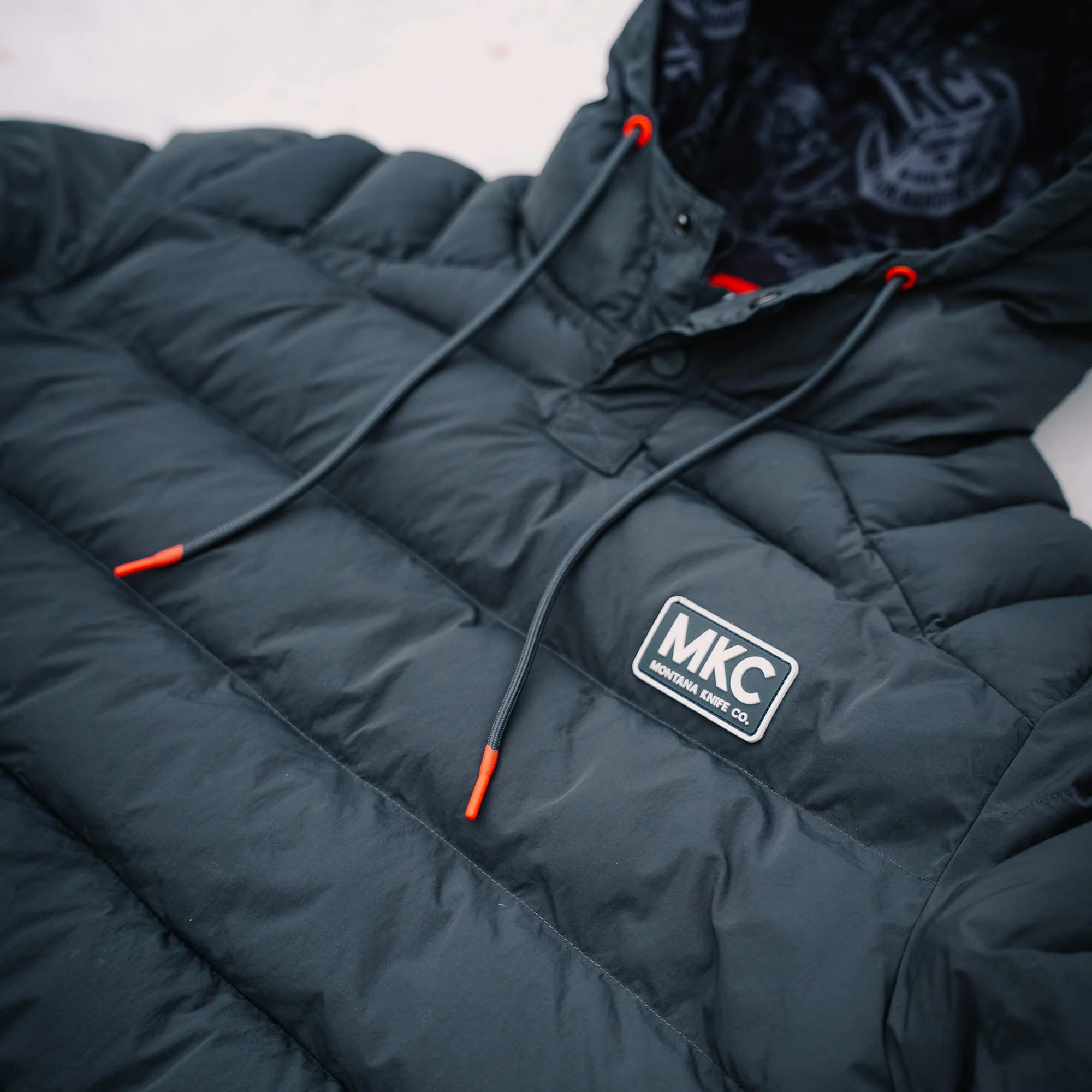 OBERLIN PULLOVER PUFFY JACKET - CHARCOAL - Image 7