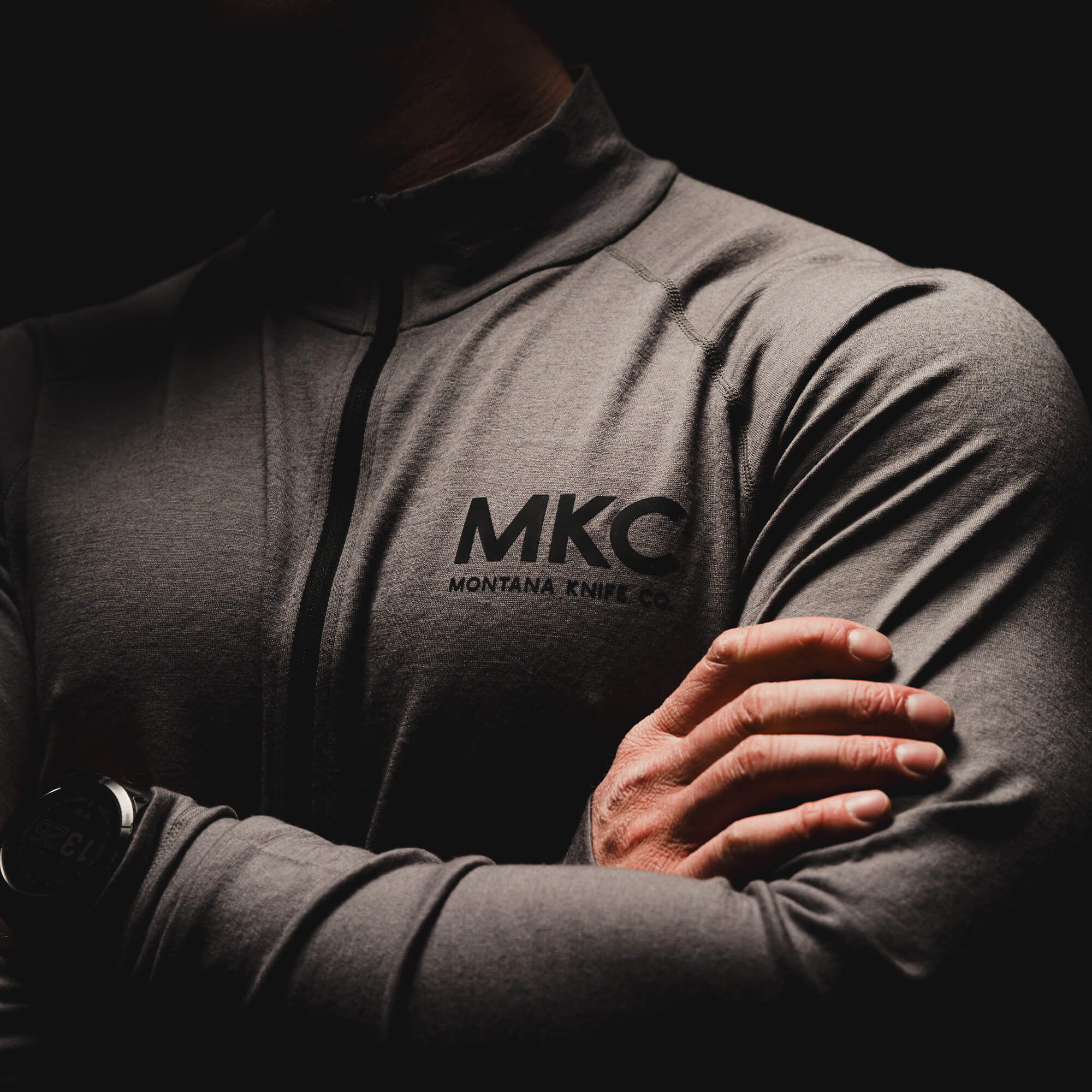 RANGE LINE PRO QUARTER ZIP - CHARCOAL - Image 17