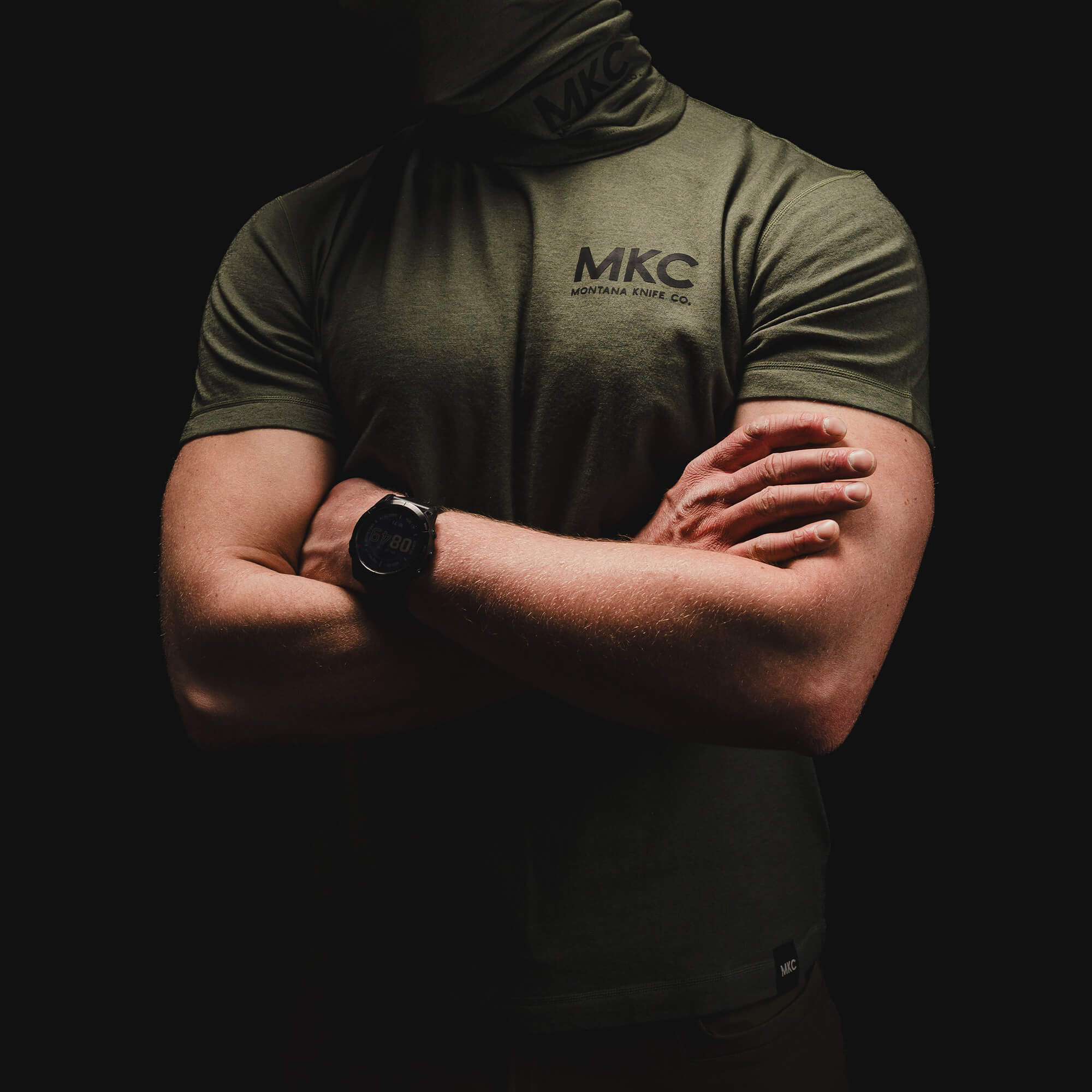 RANGE LINE PRO TEE - OLIVE - Image 5