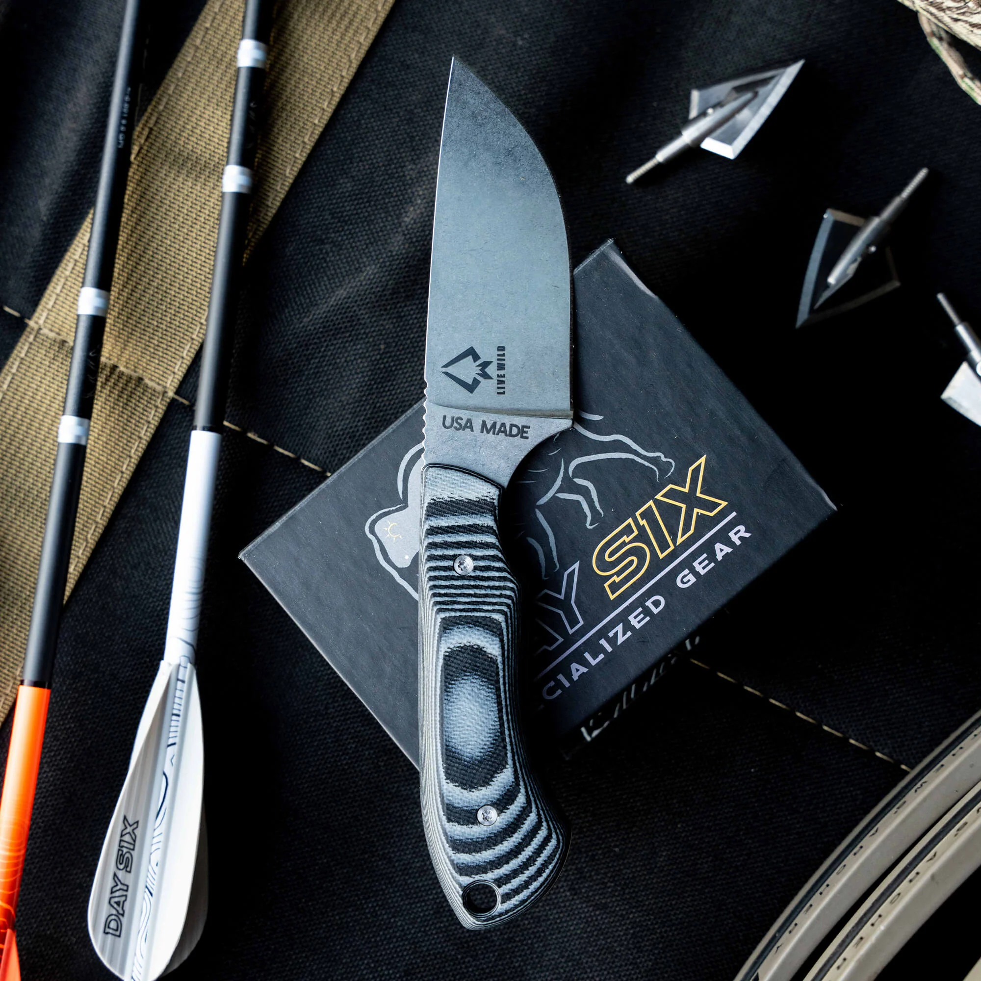 (SOLD OUT) LIVE WILD - MKC ELK KNIFE - SECRET DROP - Image 2