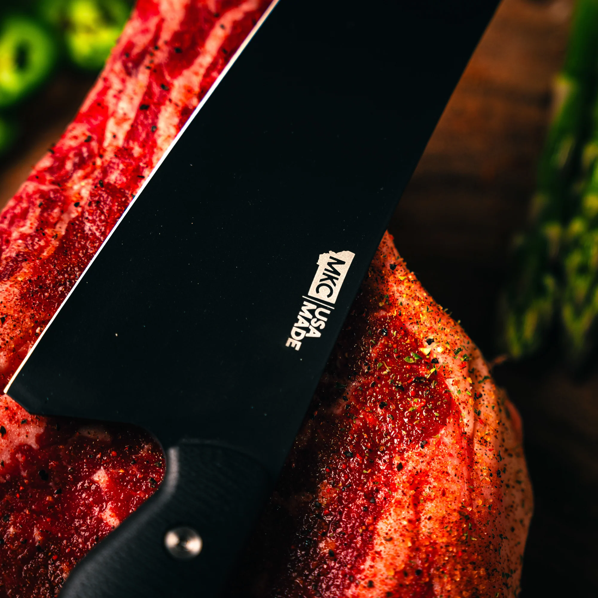 SMITH RIVER SANTOKU - BLACK - Image 24