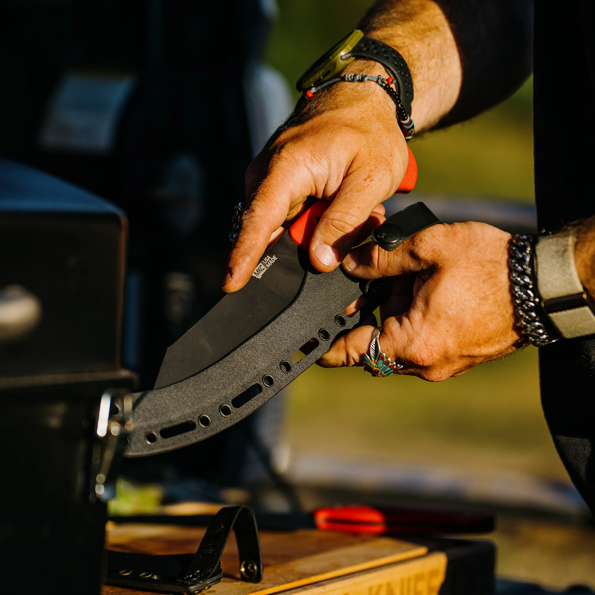 SMITH RIVER SANTOKU - RED - Image 4