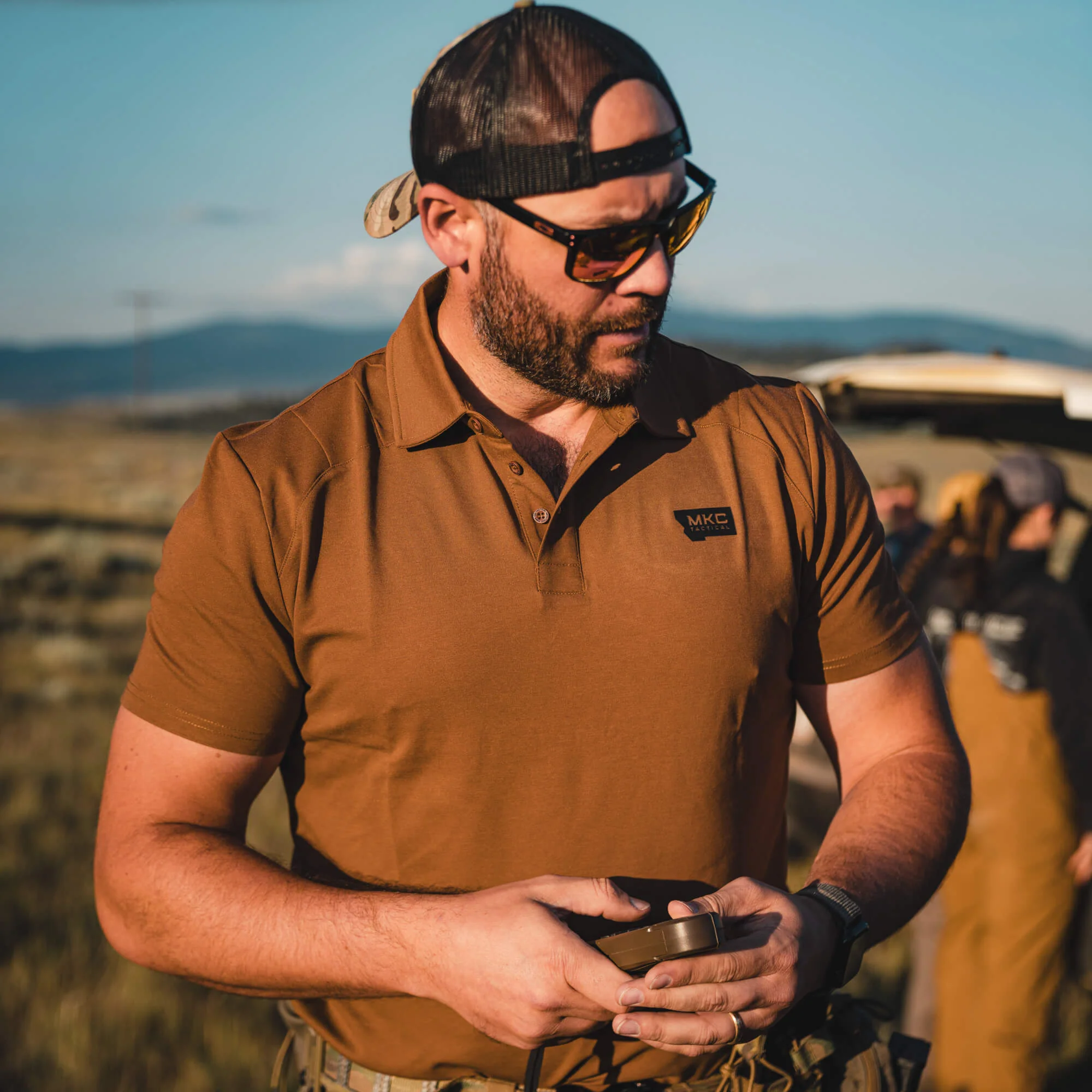 TACTICAL PERFORMANCE POLO - COYOTE - Image 12