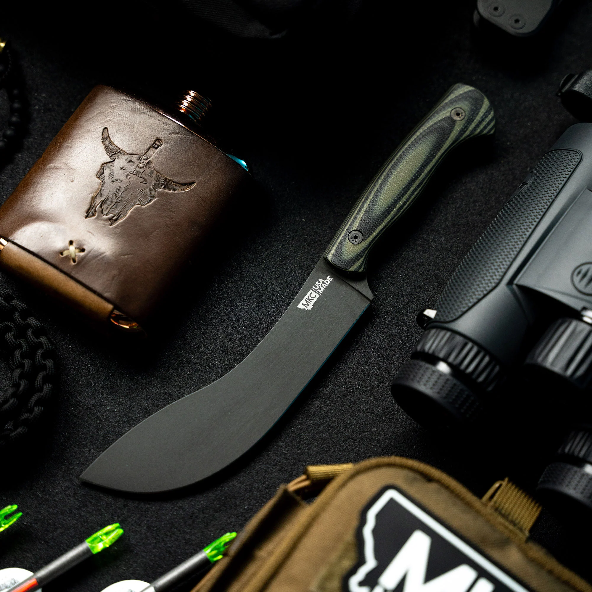 BEARTOOTH - PRO SKINNING BLADE - GREEN & BLACK - Image 6
