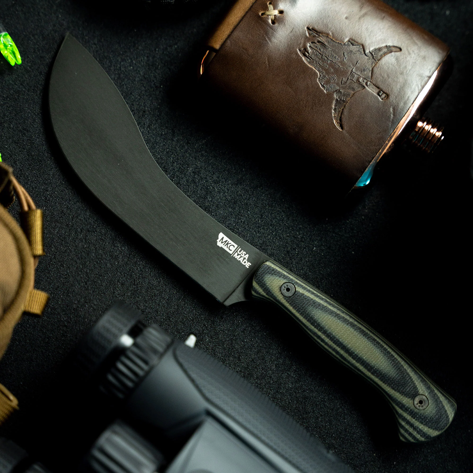 BEARTOOTH - PRO SKINNING BLADE - GREEN & BLACK - Image 7