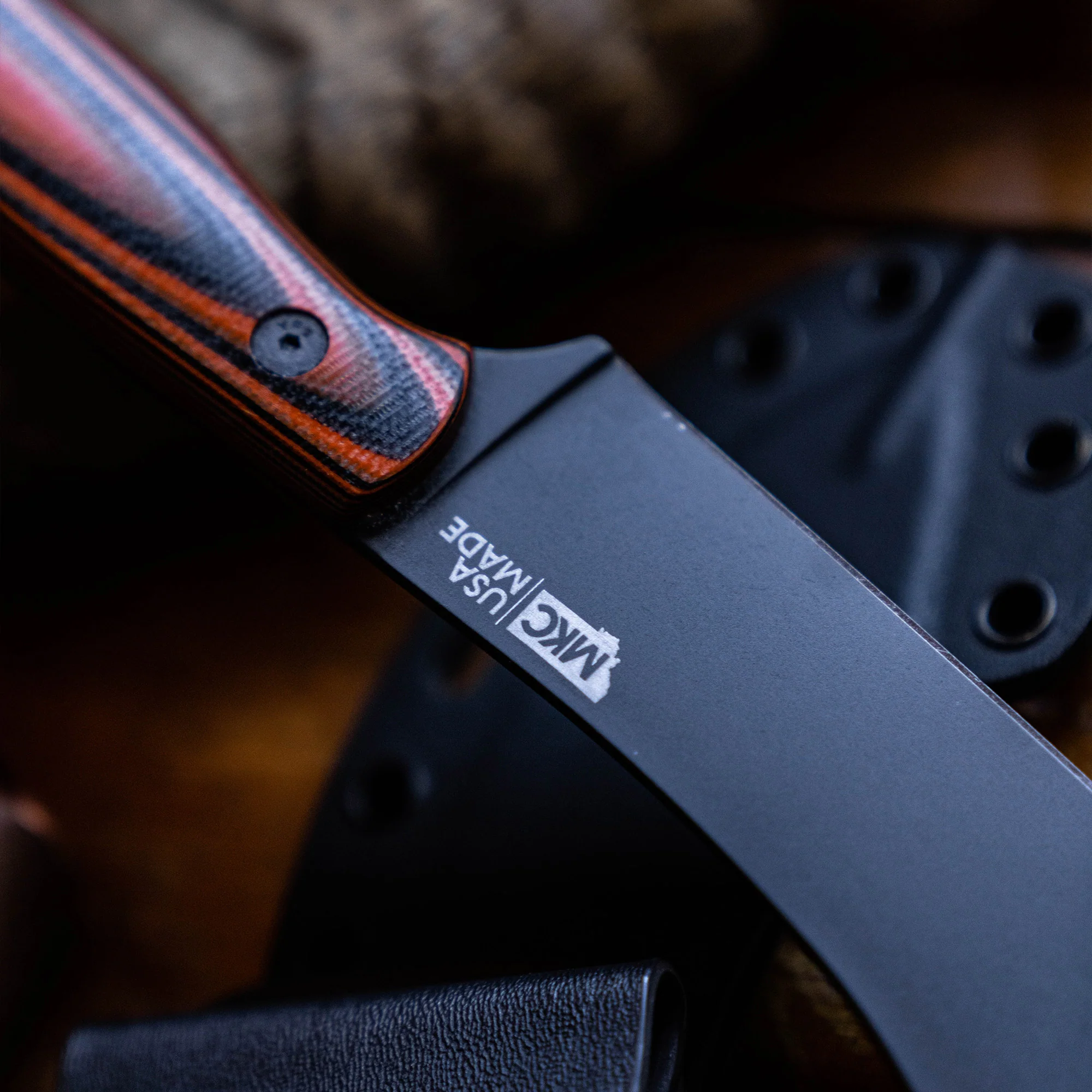 BEARTOOTH - PRO SKINNING BLADE - ORANGE & BLACK - Image 17